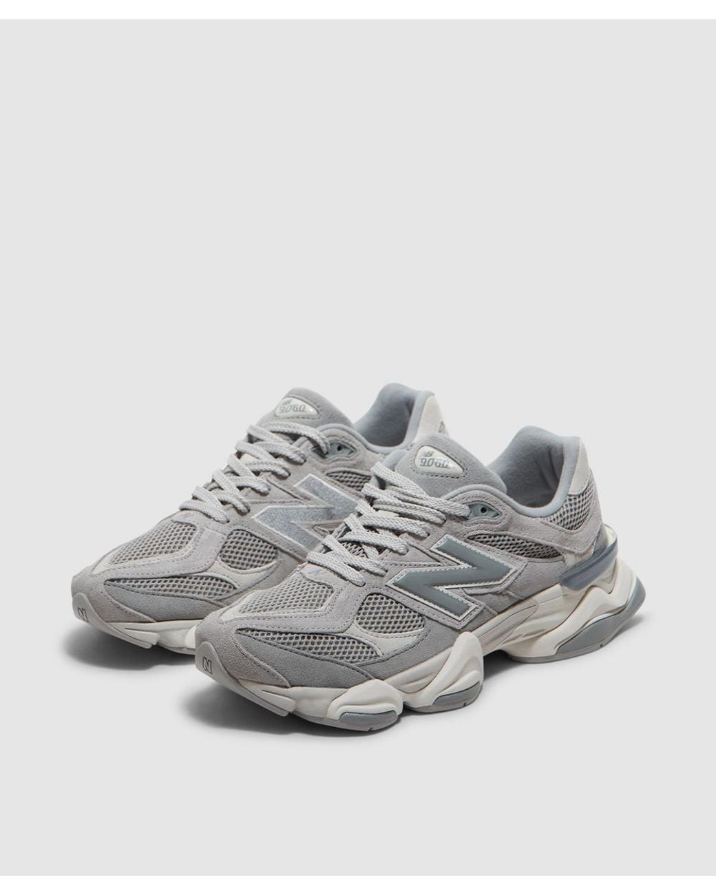 New Balance Gray 9060 Sneaker (Dark/Light for men