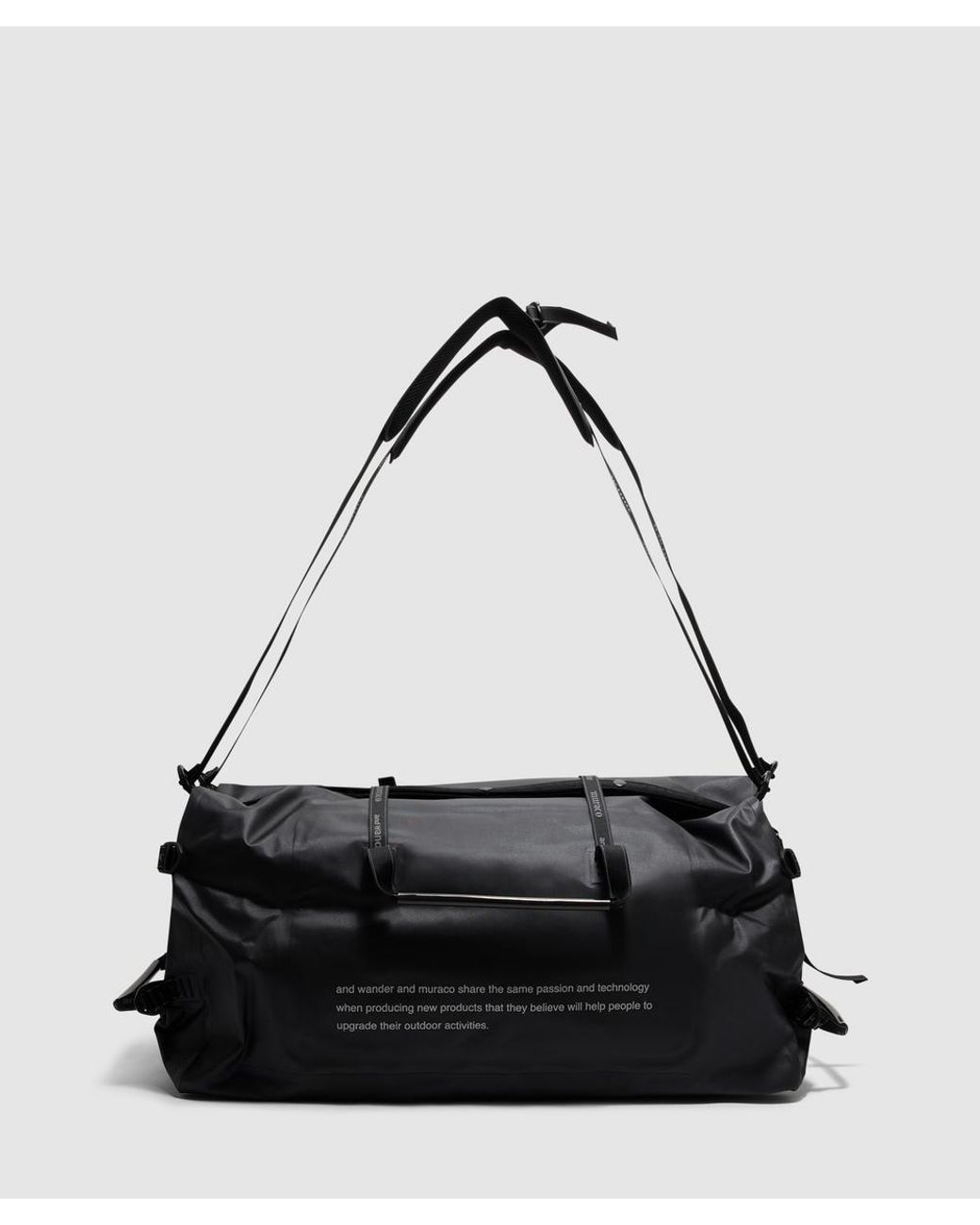and wander X Muraco Waterproof Boston Bag in Black | Lyst