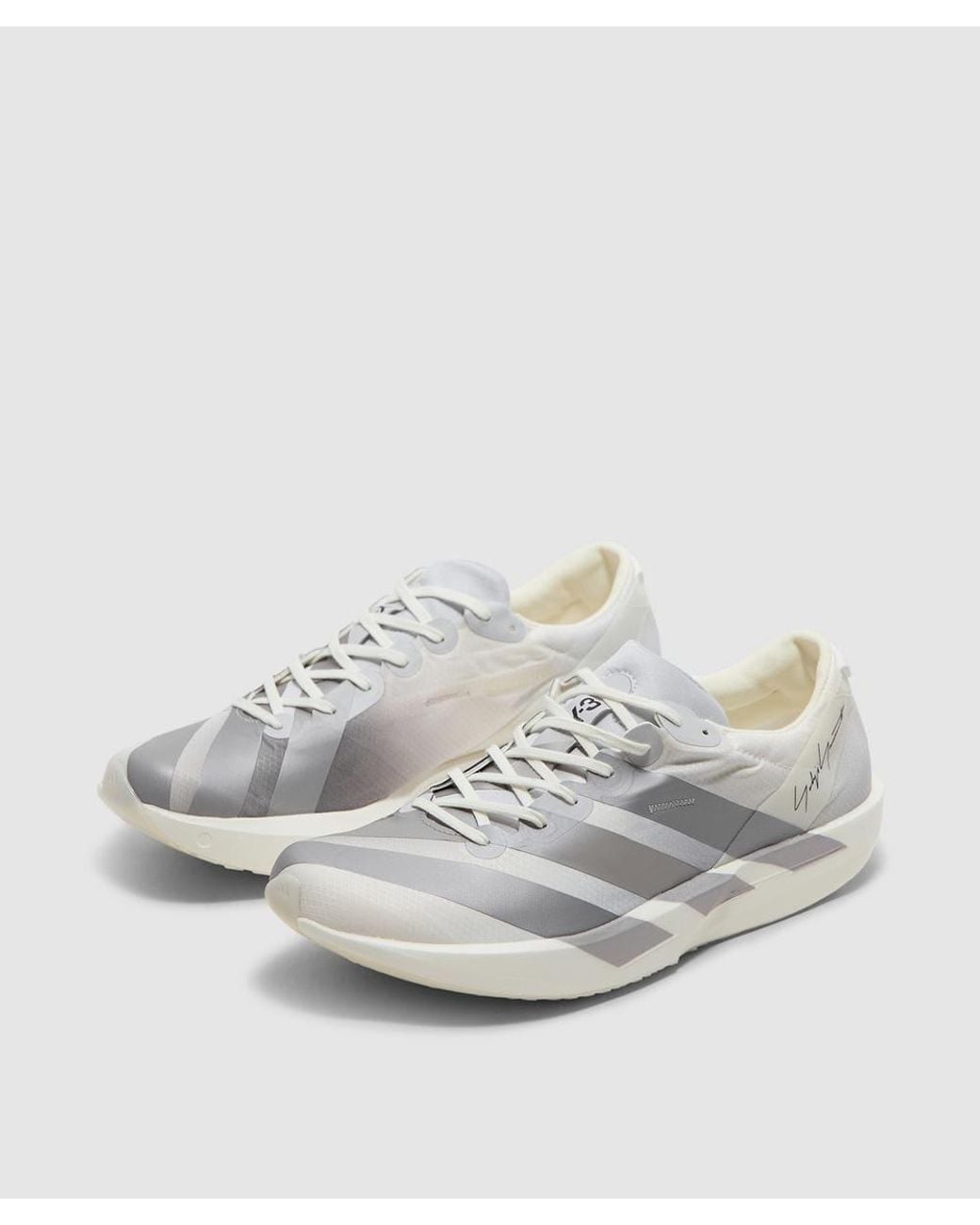 Y-3 White Adios 9 Sneaker for men