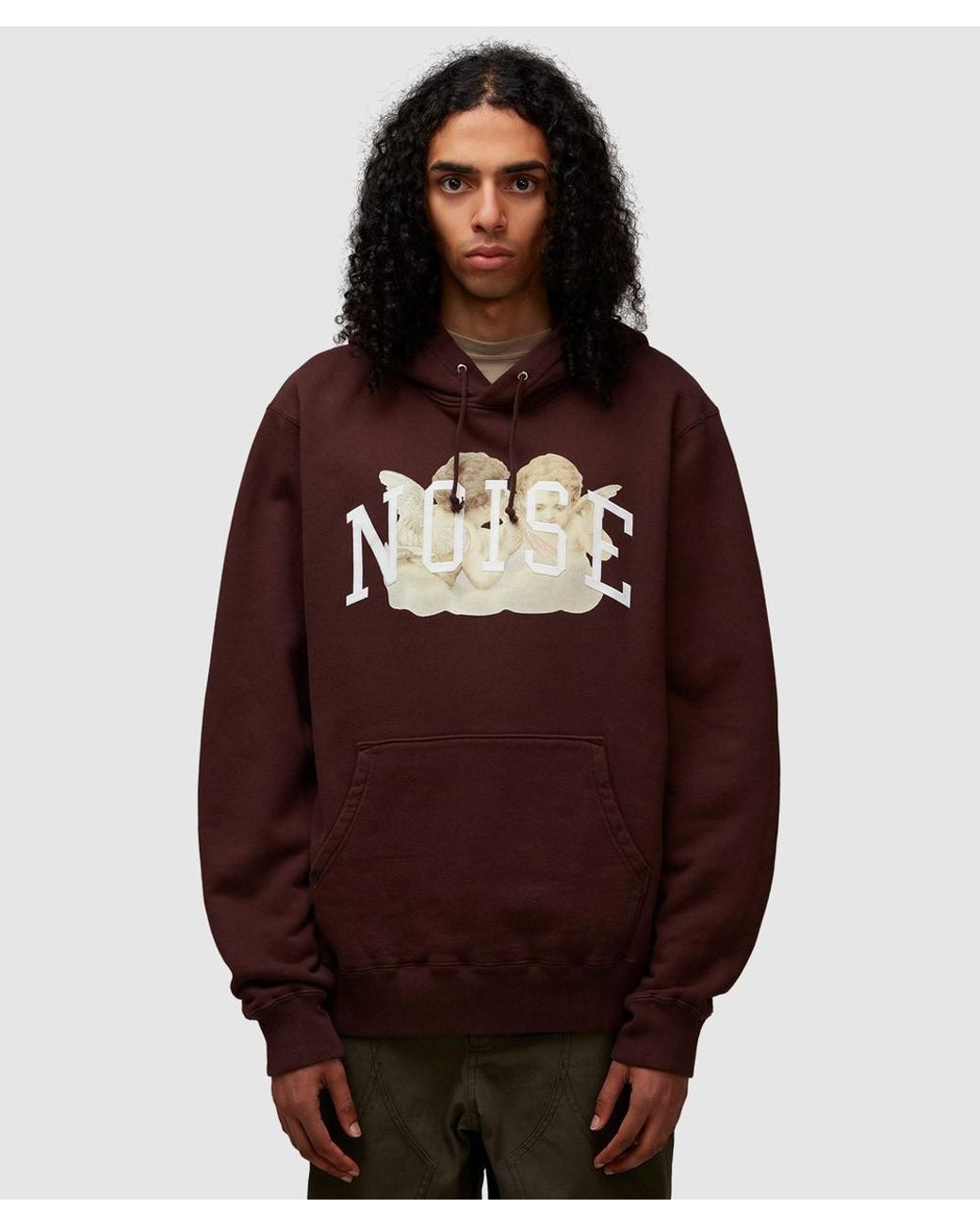 Undercover Brown Noise Hoodie for men