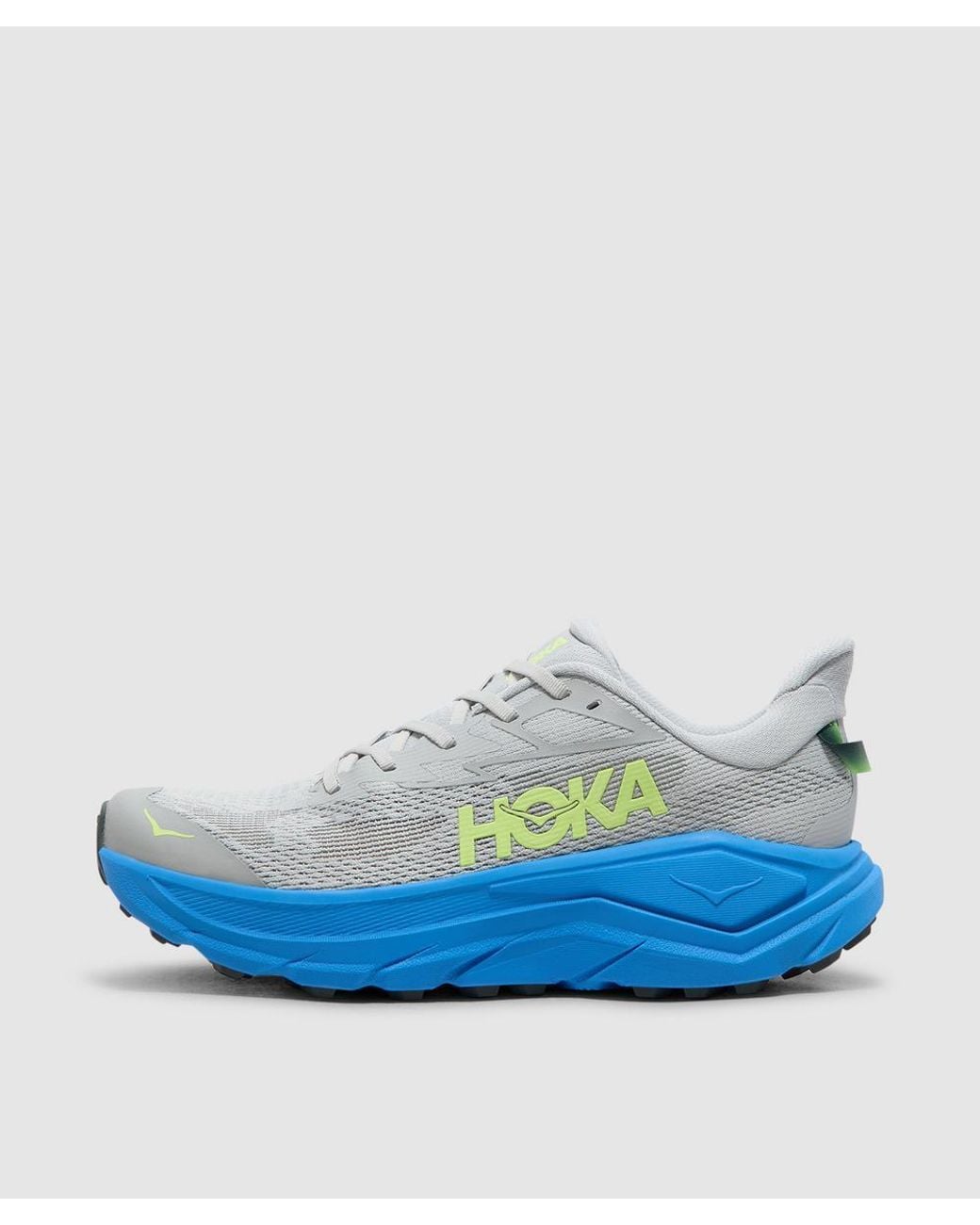 Hoka One One Blue Challenger 8 Sneaker (Stardust/Virtual/Cobalt for men