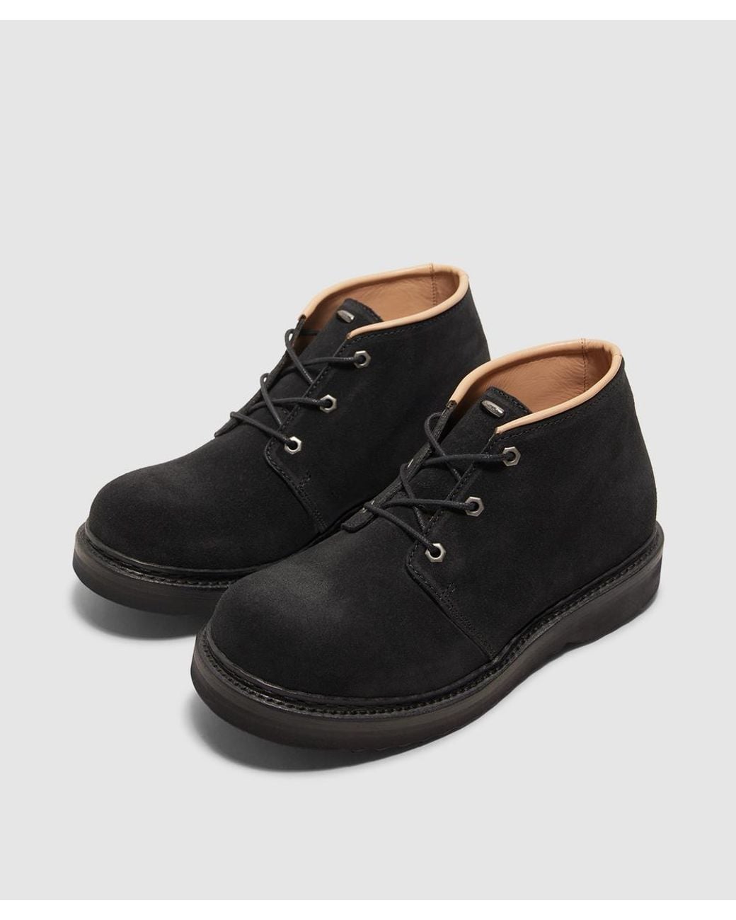 Our Legacy Chukka Boot (Dim Velour Suede in Black | Lyst