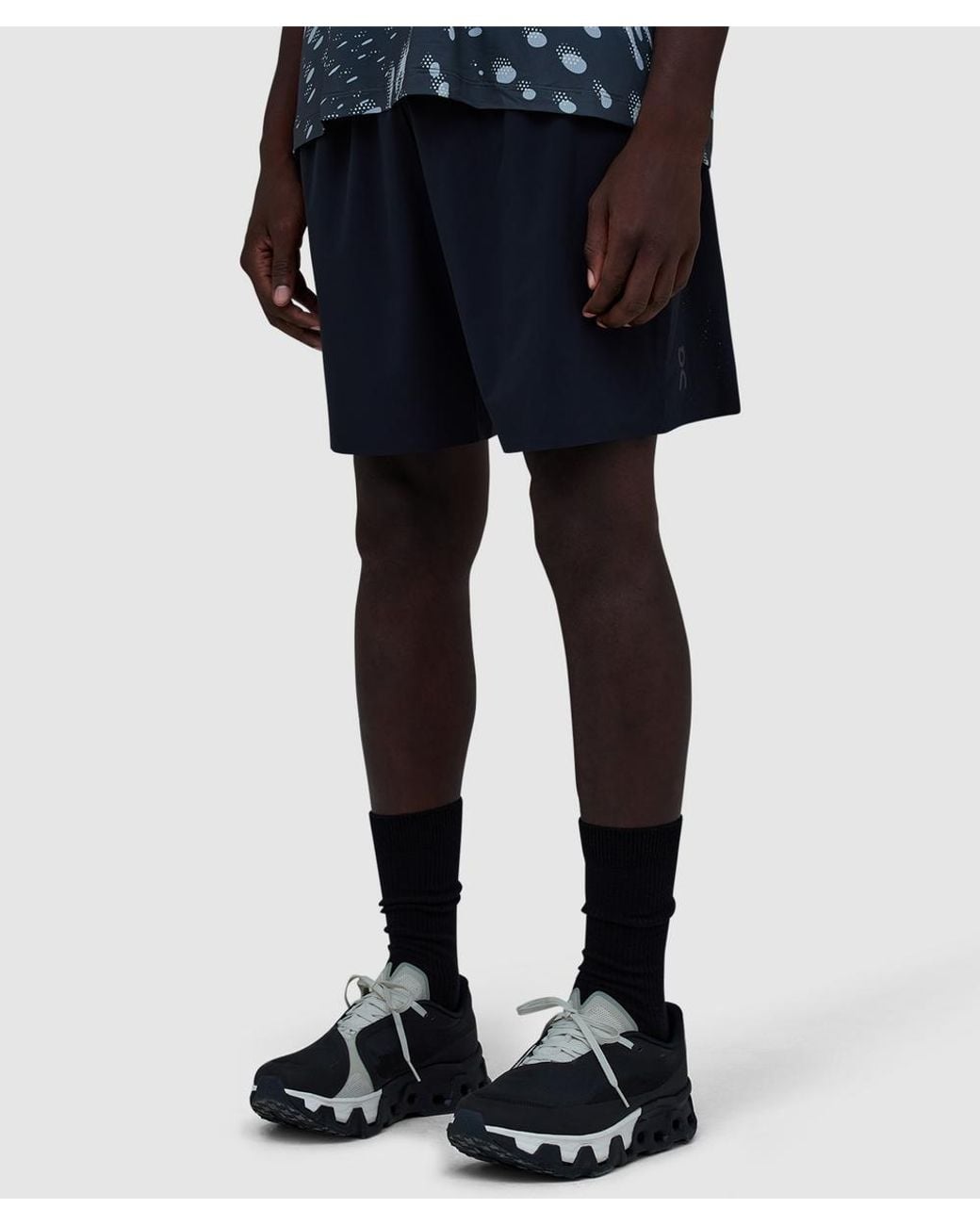 On Shoes Blue 7 Inch Performance Short for men