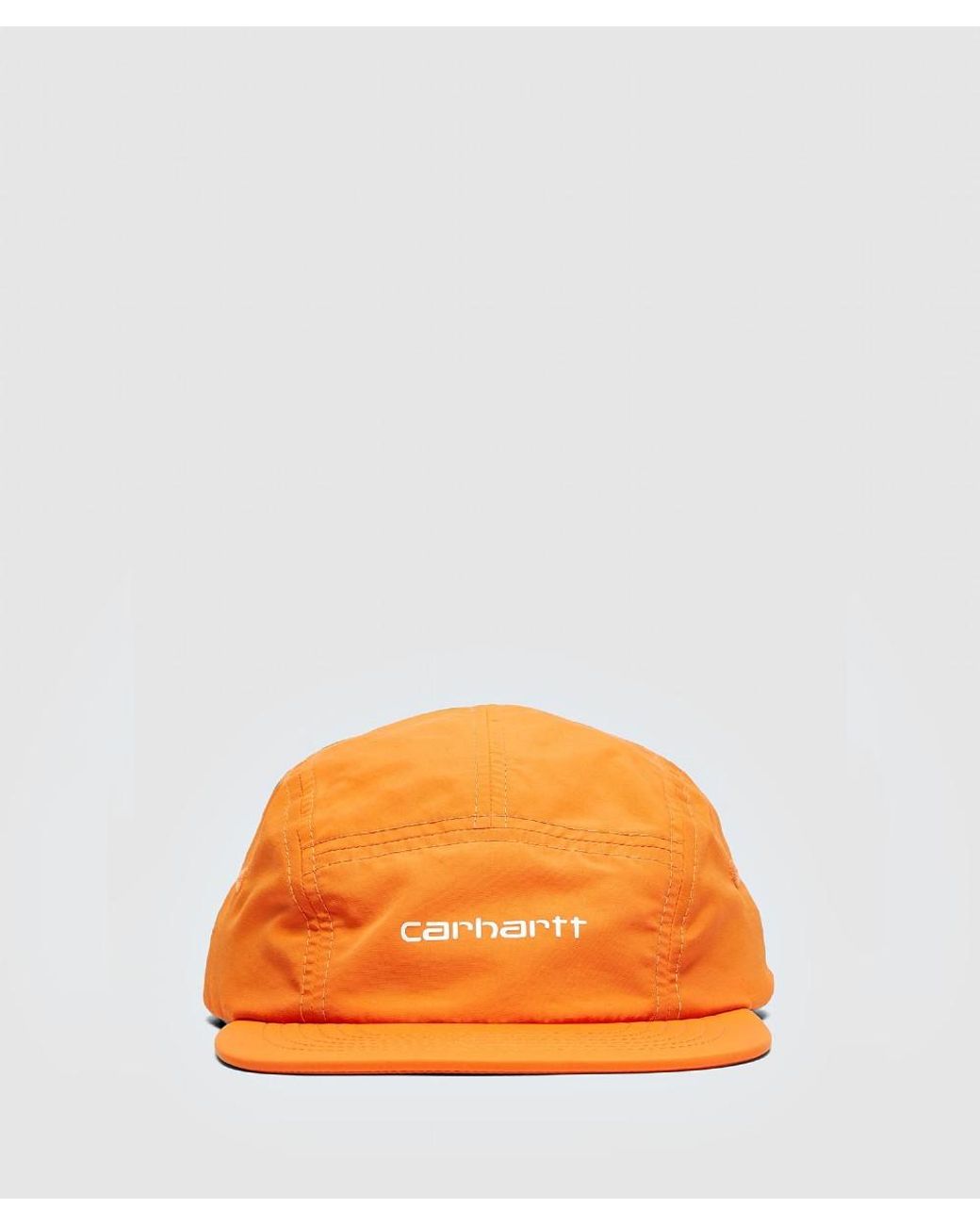 Carhartt WIP Coach Script Cap in Orange 
