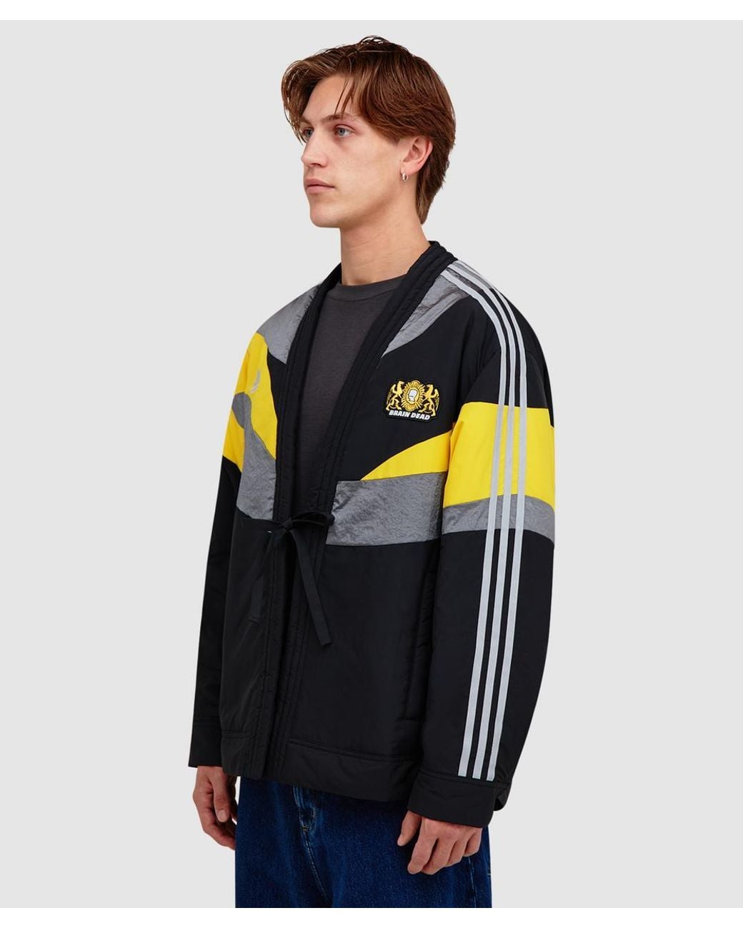 adidas X Brain Dead Noragi Track Jacket in Blue for Men | Lyst