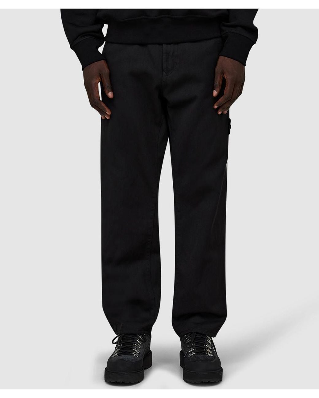 Stone Island Black Ghost Regular Fit Chino Pant for men