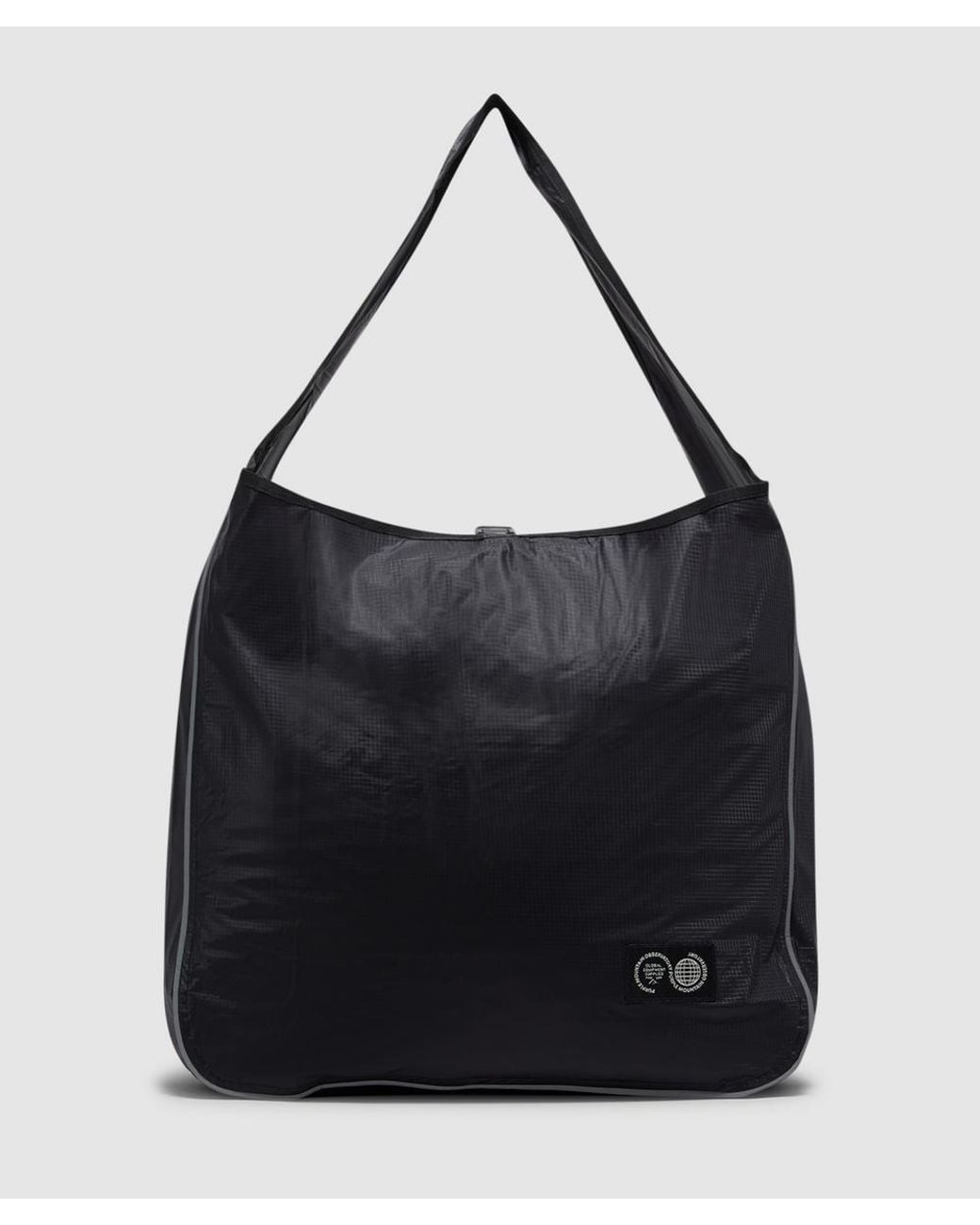Purple Mountain Observatory Black Tech Tote Bag