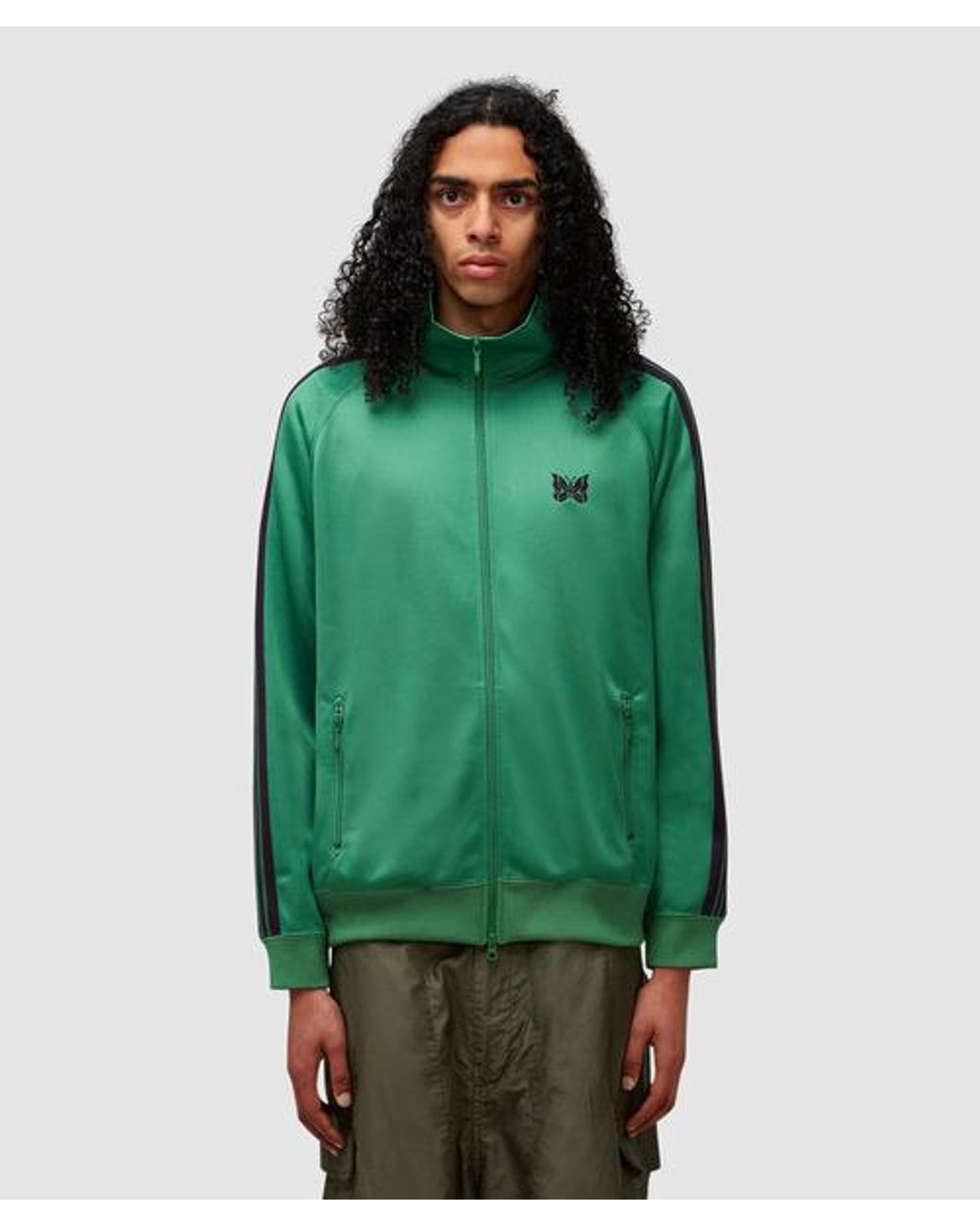 Needles track jacket teal green Mサイズ