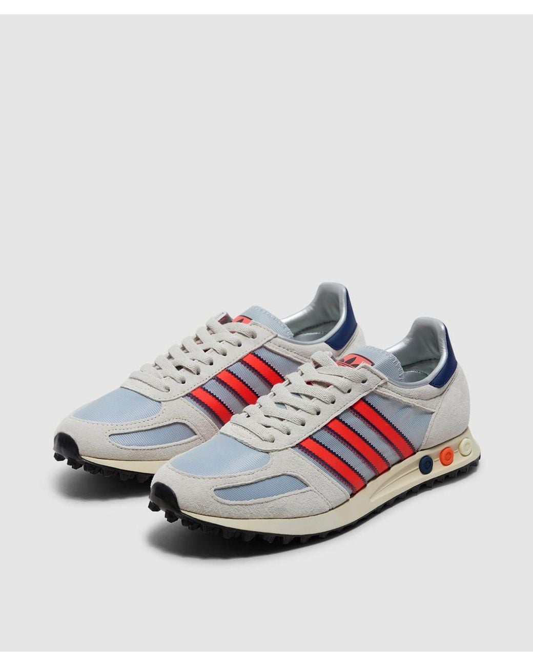 Adidas Gray La Trainer Og Sneaker Met/Supplier Colour/Dark for men