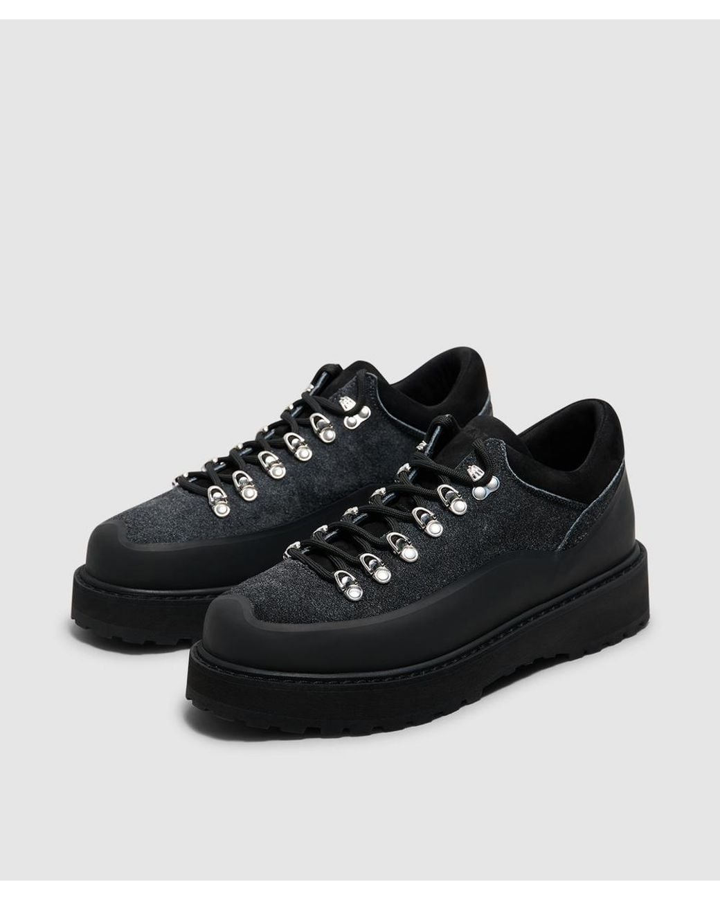 Diemme Black Cornaro Gomma Boot (Faded Suede