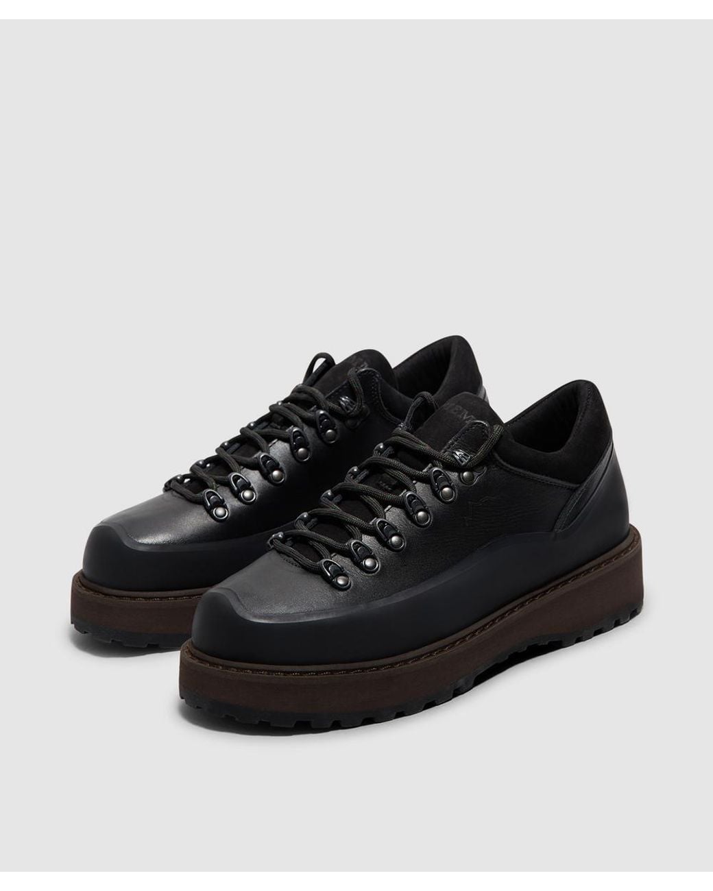 Diemme Black Cornaro Gomma Boot Fullgrain