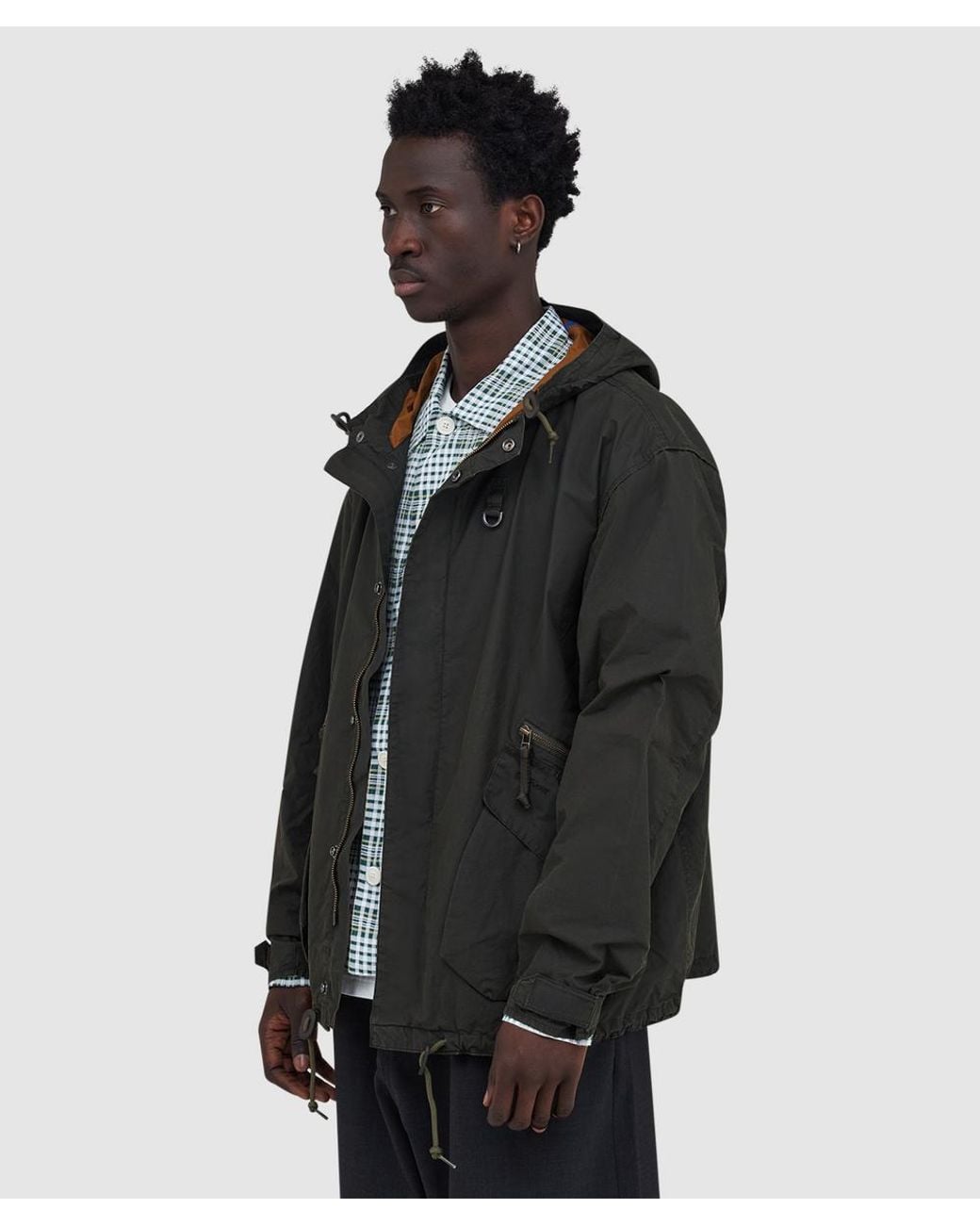 Barbour Black Westoe Showerproof Jacket (Breen/Pigment for men