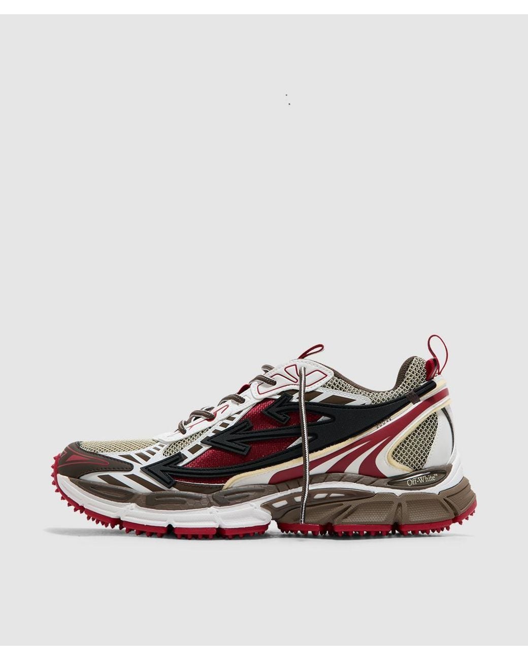 Off-White c/o Virgil Abloh Red Ow Be Right Back Sneaker (Haute