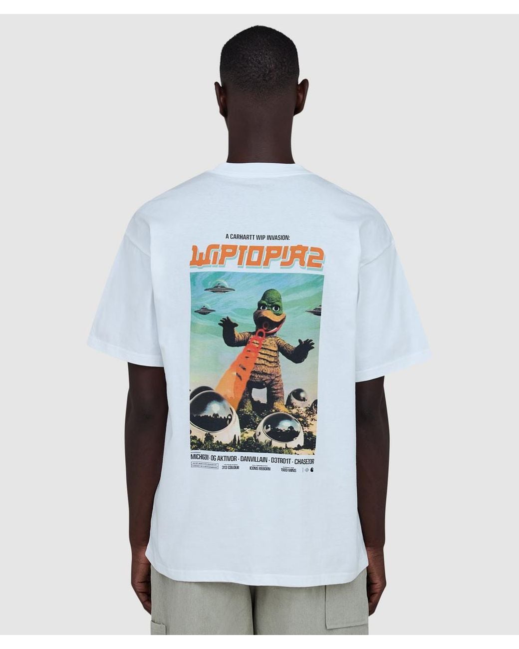 Carhartt White Wiptopia Ii T-Shirt for men