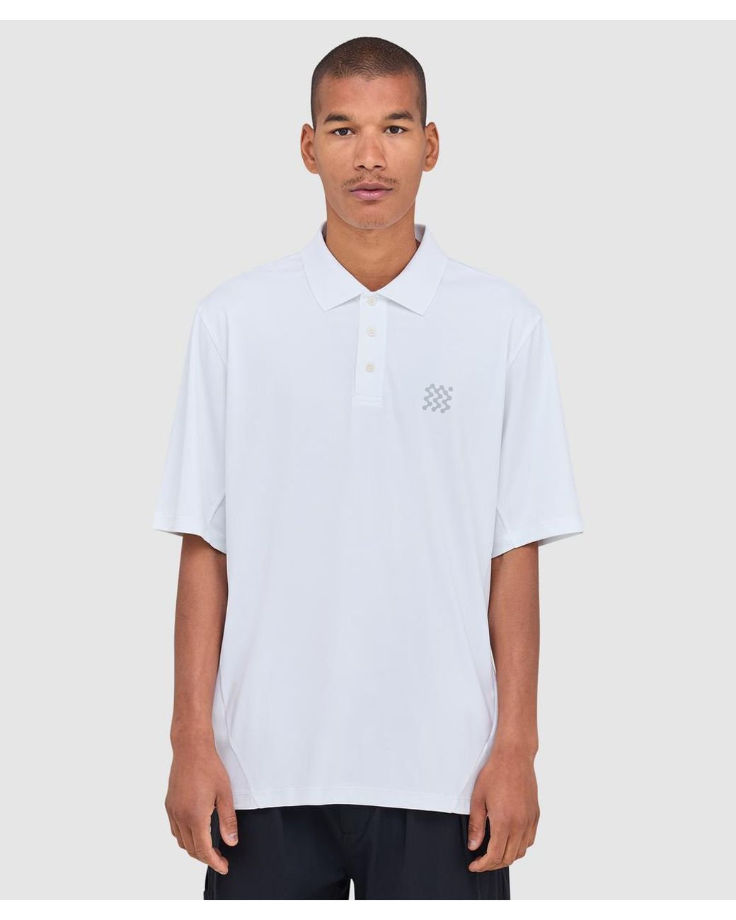 Manors White Course Polo Shirt for men