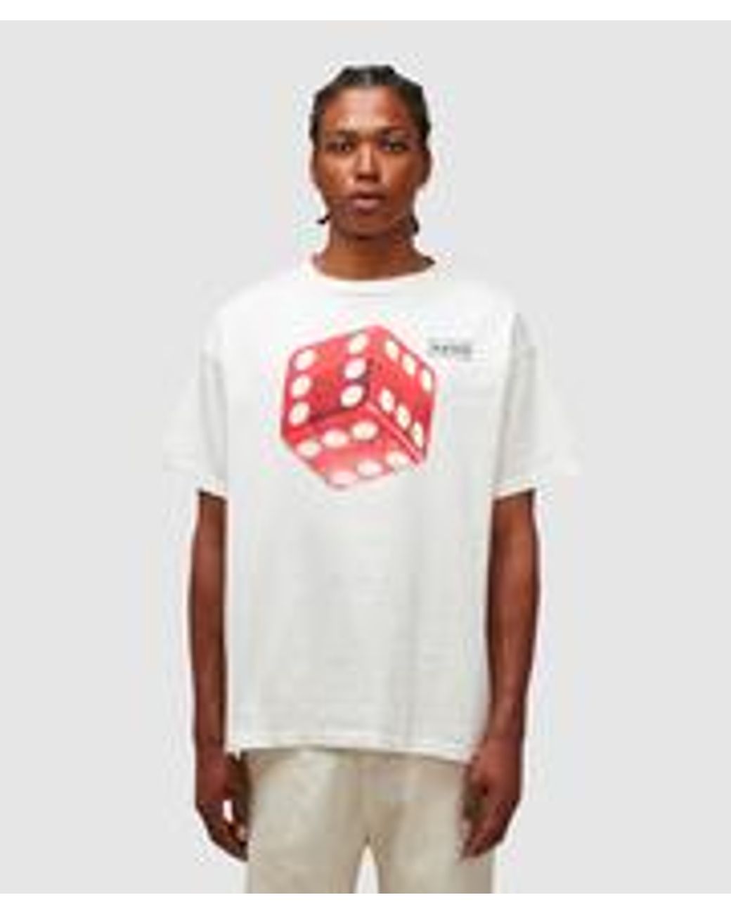 SAINT Mxxxxxx Dice T-shirt in White for Men | Lyst UK