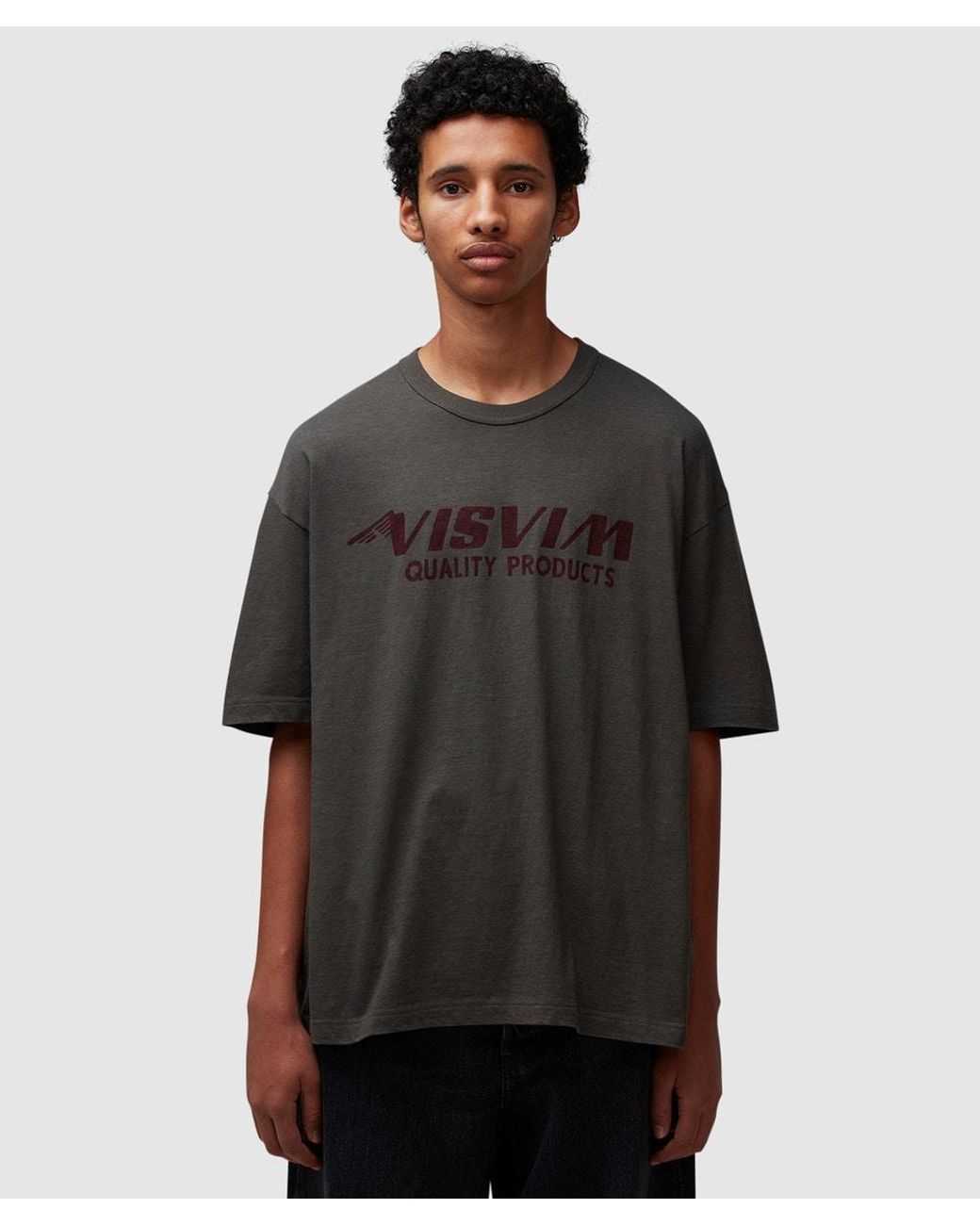 Visvim Jumbo Logo T-Shirt ( in Black for Men | Lyst