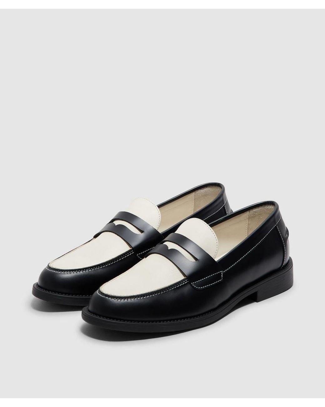 Duke & Dexter Black Wilde Penny Loafer for men