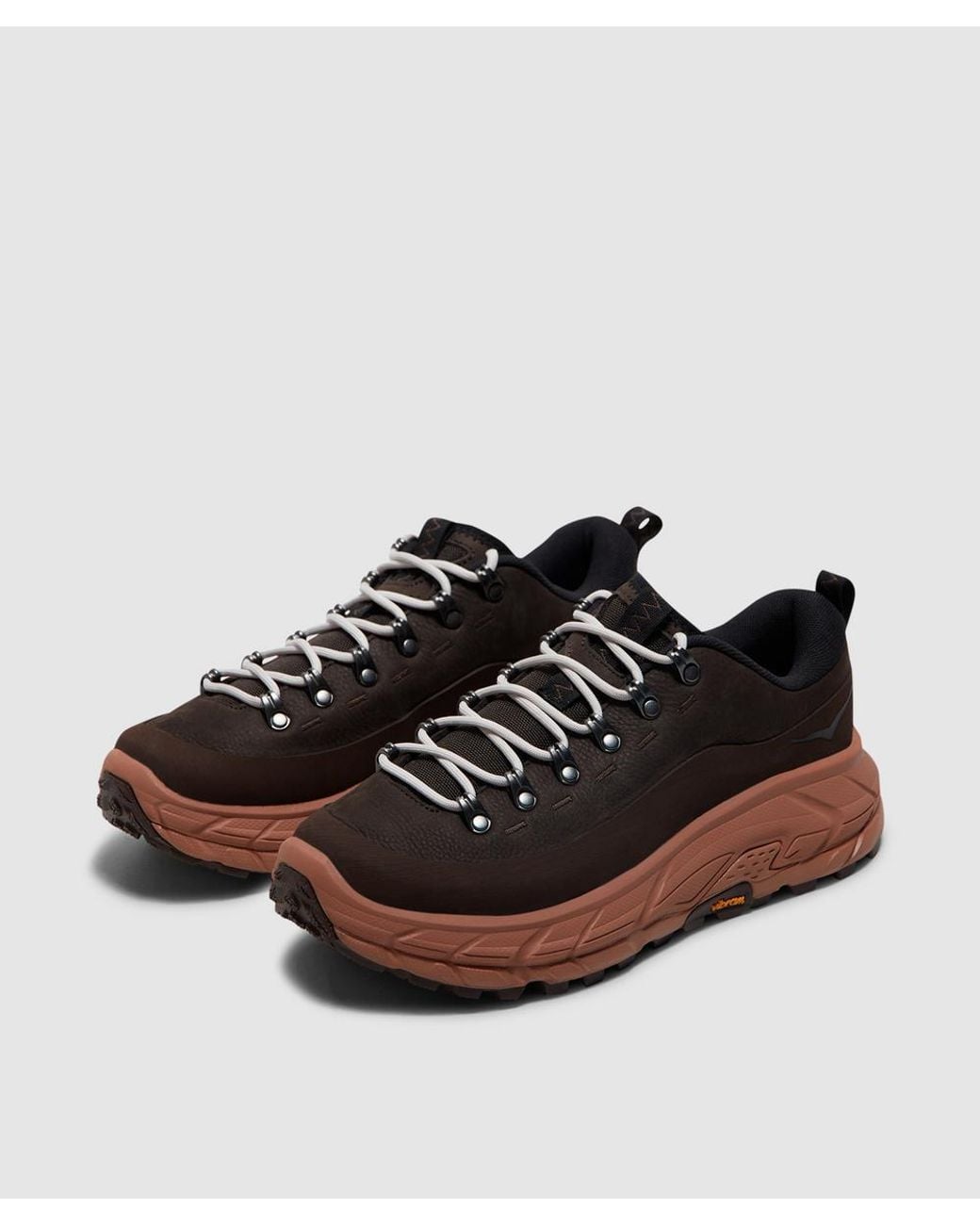 Hoka One One Brown Tor Summit Sneaker (Cast Iron Walnut for men