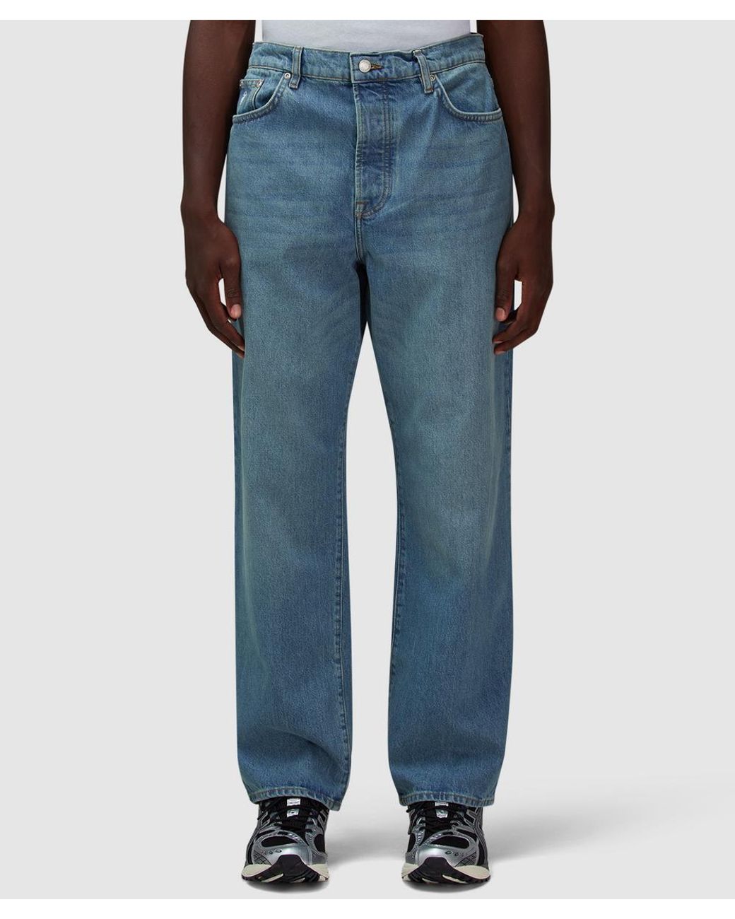 Stussy Denim Big Ol Jean (Washed in Blue for Men | Lyst