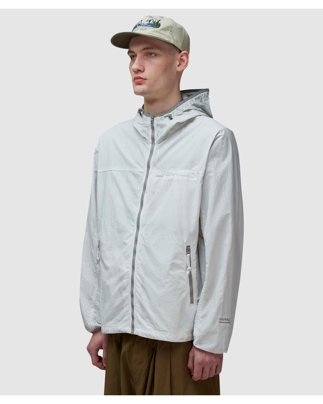 ジャケット・アウター thisisneverthat GRAMICCI OVERDYEDJACKET thisisneverthat X Gramicci Overdyed Light Jacket in Gray for Men