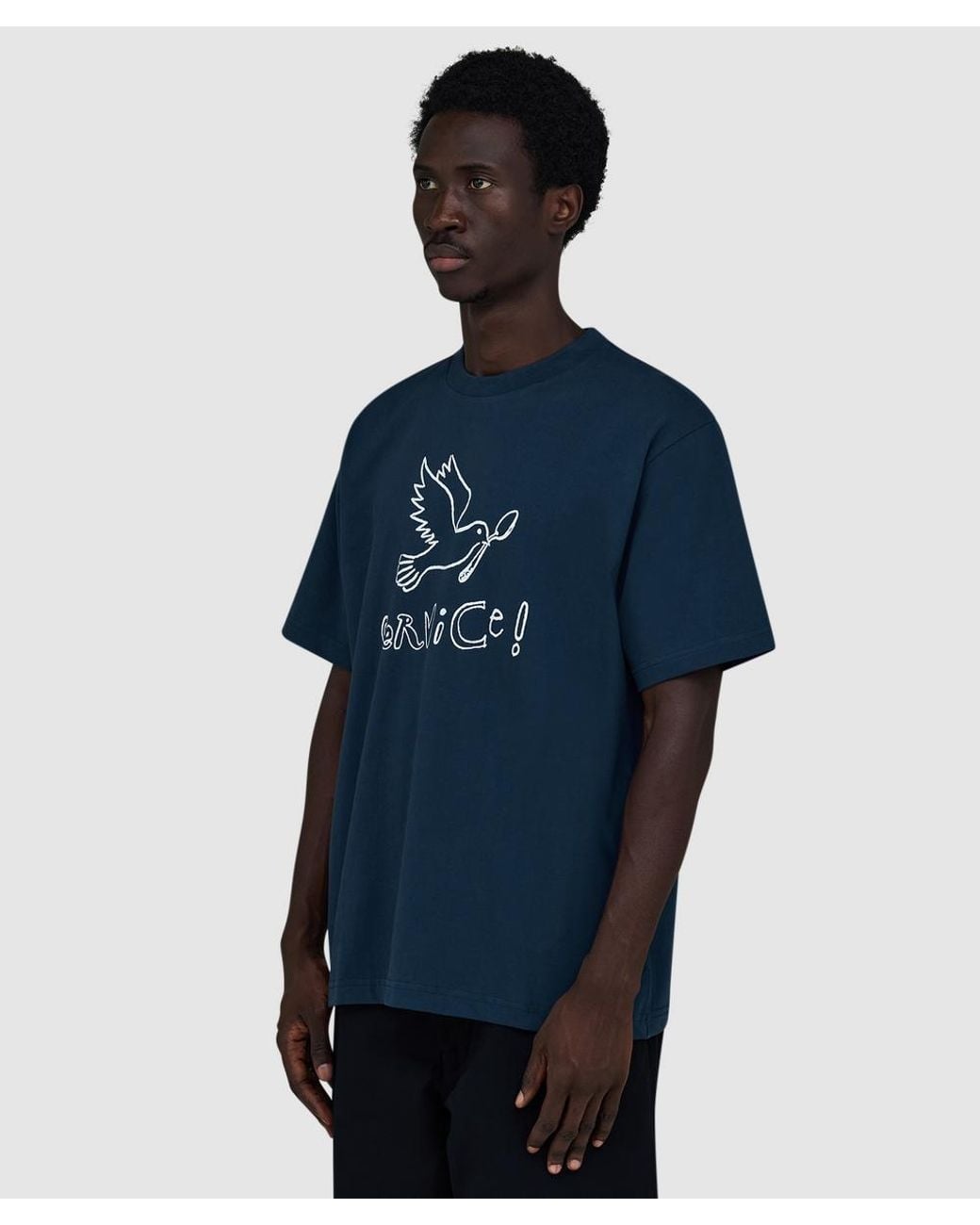 Service Works Blue Dove T-Shirt for men