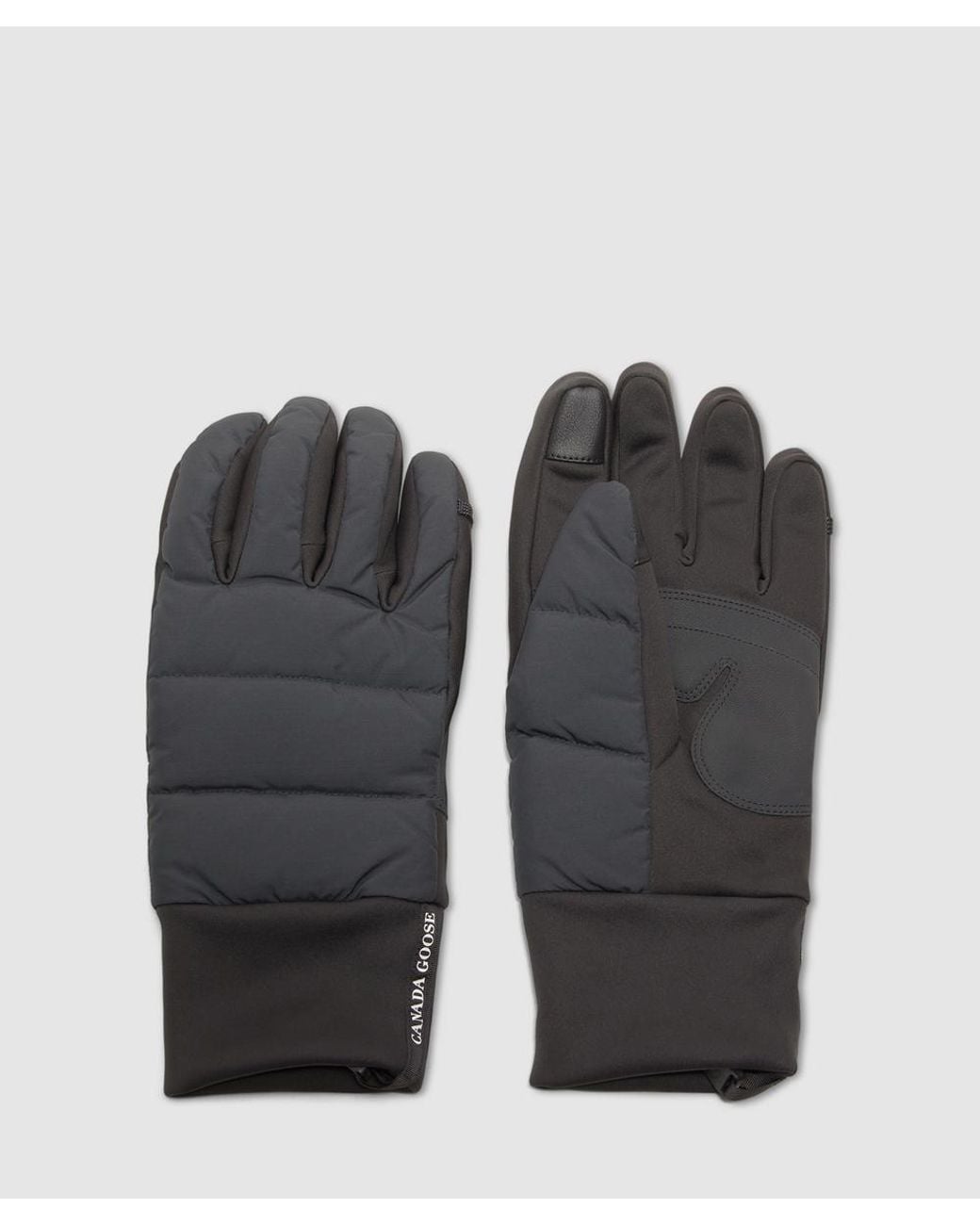 Canada Goose Black Puffer Gloves