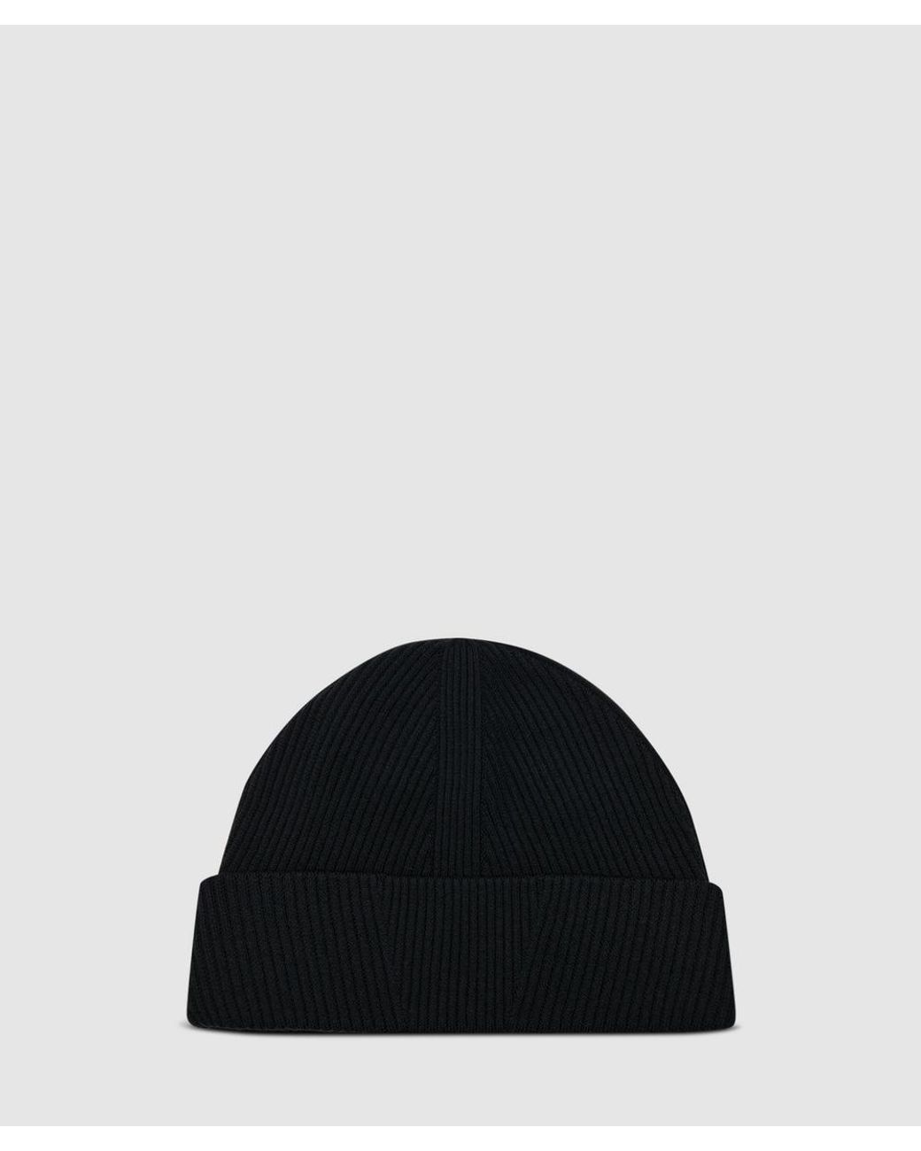 Veilance Black Conic Wool Toque