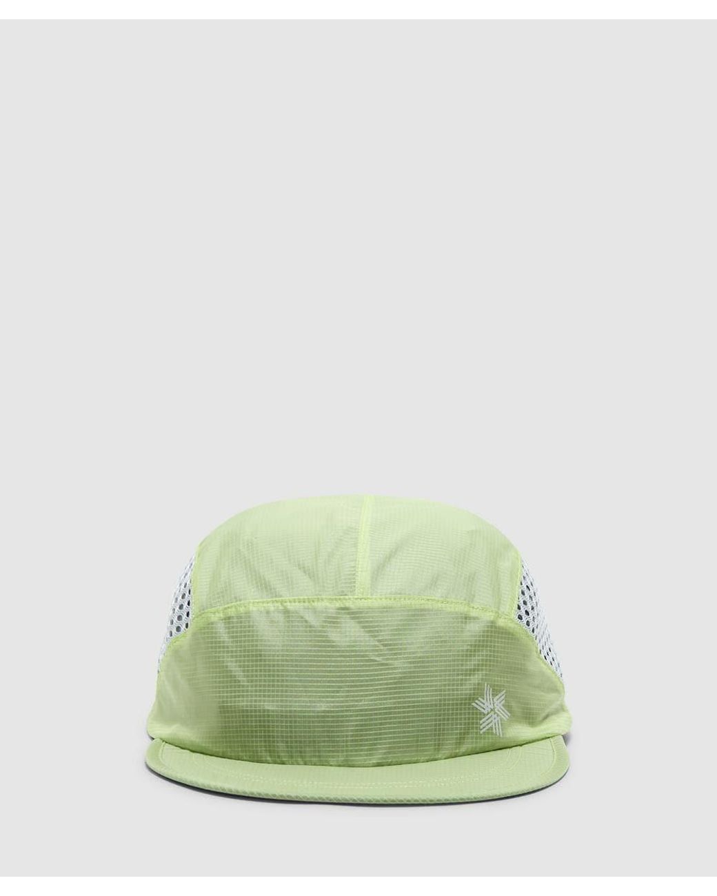 Goldwin Green Compact Run Mesh Cap (Usuyanagi