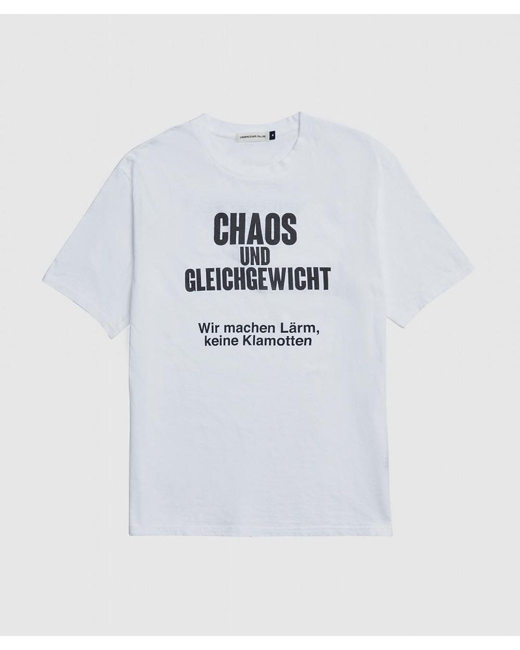 Undercover Chaos Und Gleichgewicht T-shirt in White for Men - Lyst