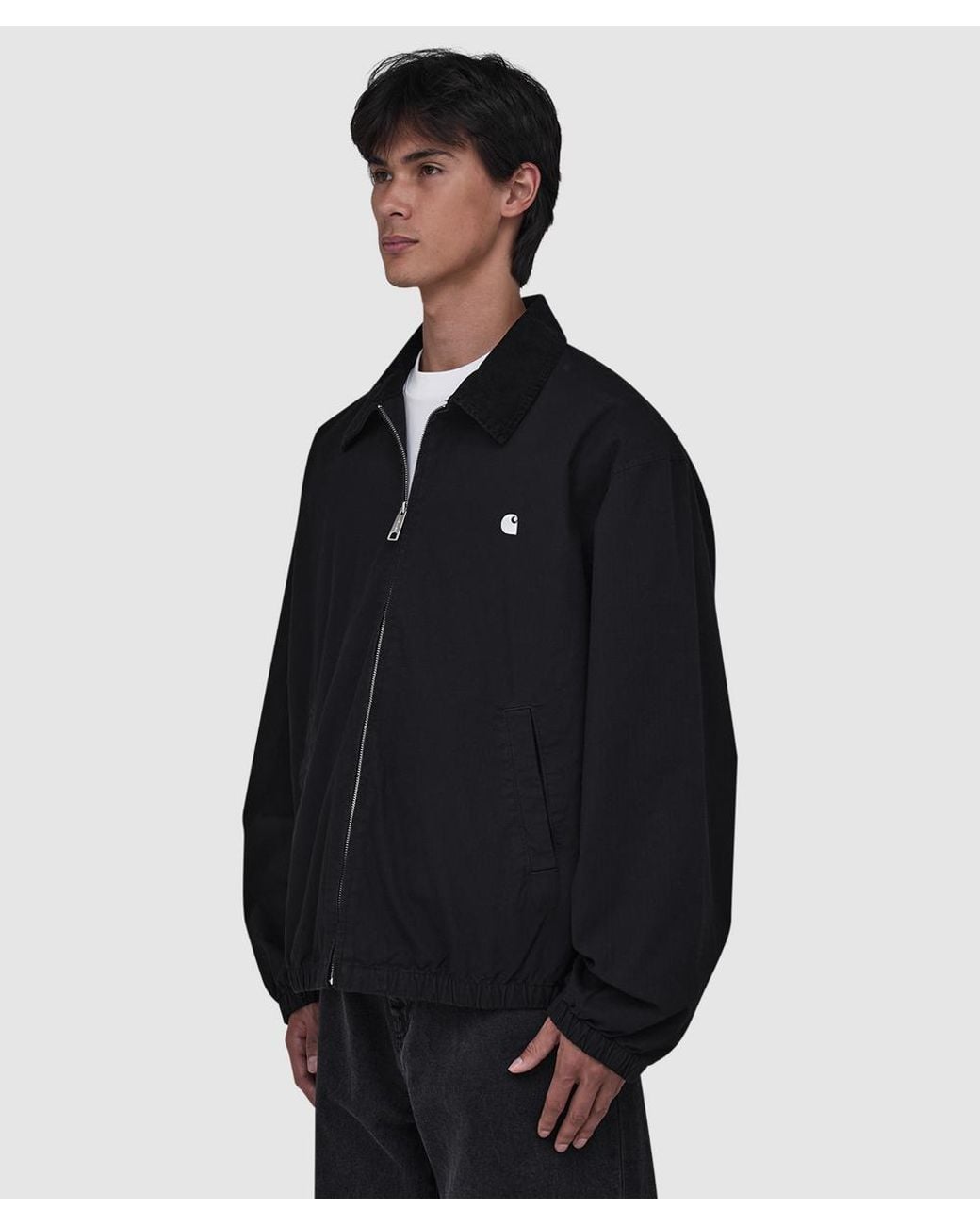Carhartt Black Madison Ripstop Jacket Wax for men
