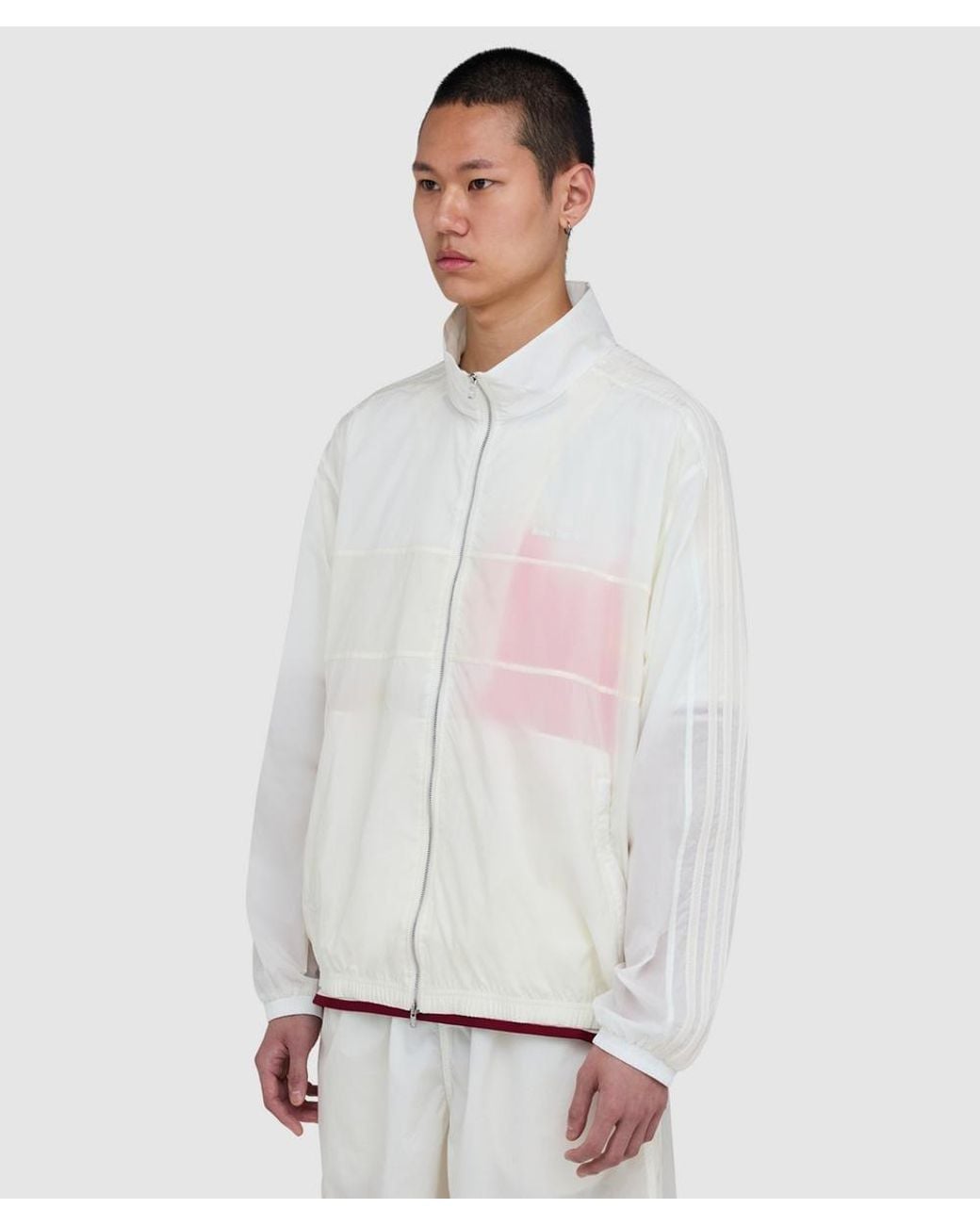 Adidas Originals White Track Jacket (Chalk for men