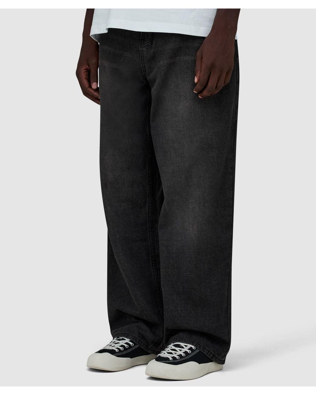 Butter Goods Black Baggy Denim Jean (Slub for men