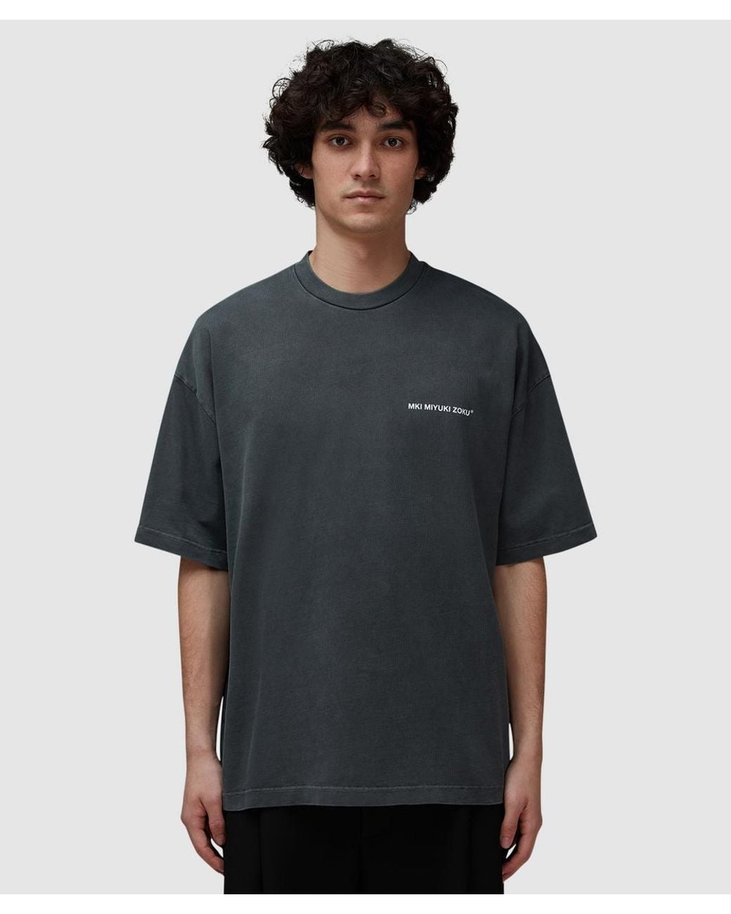 MKI Miyuki-Zoku Black Uniform T-Shirt (Pigment