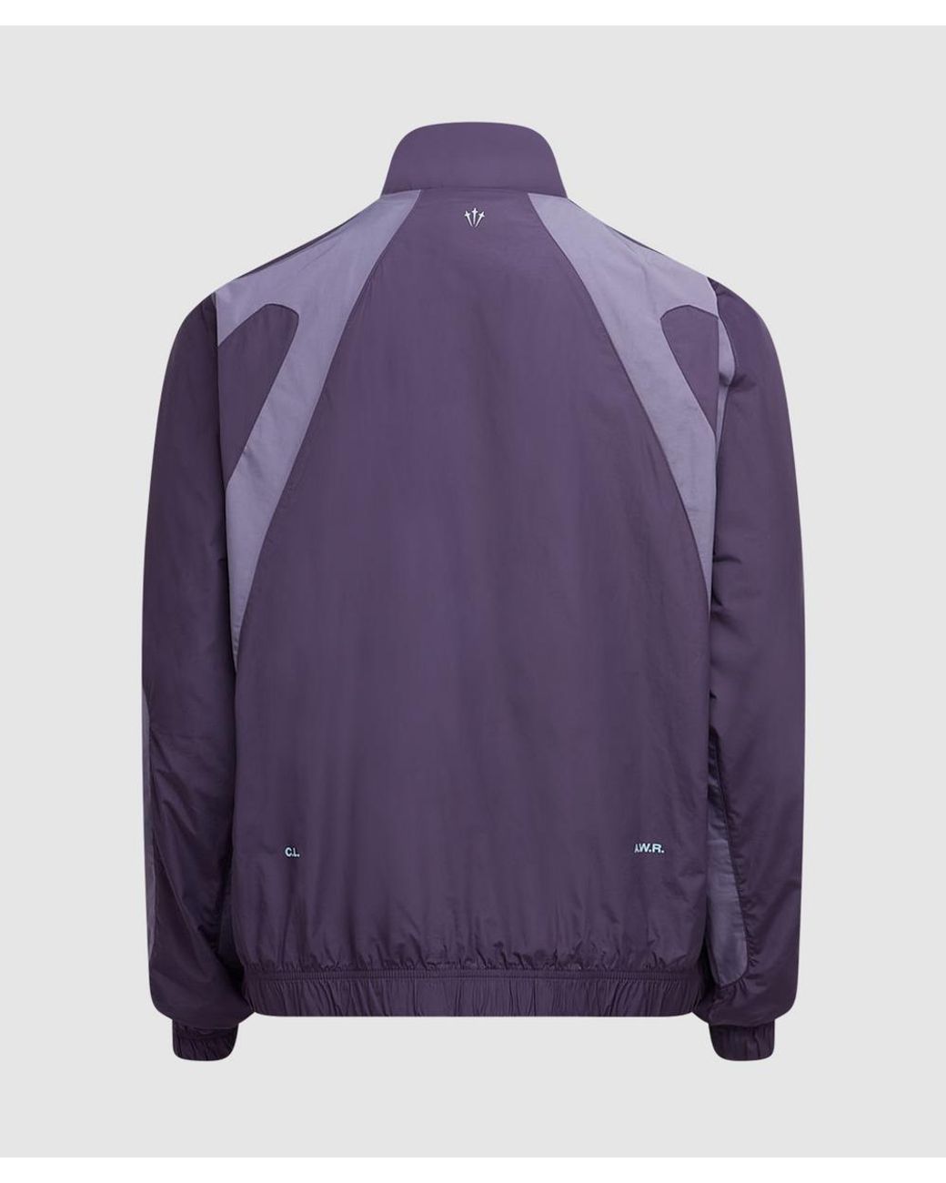 Purple nike track jacket discount