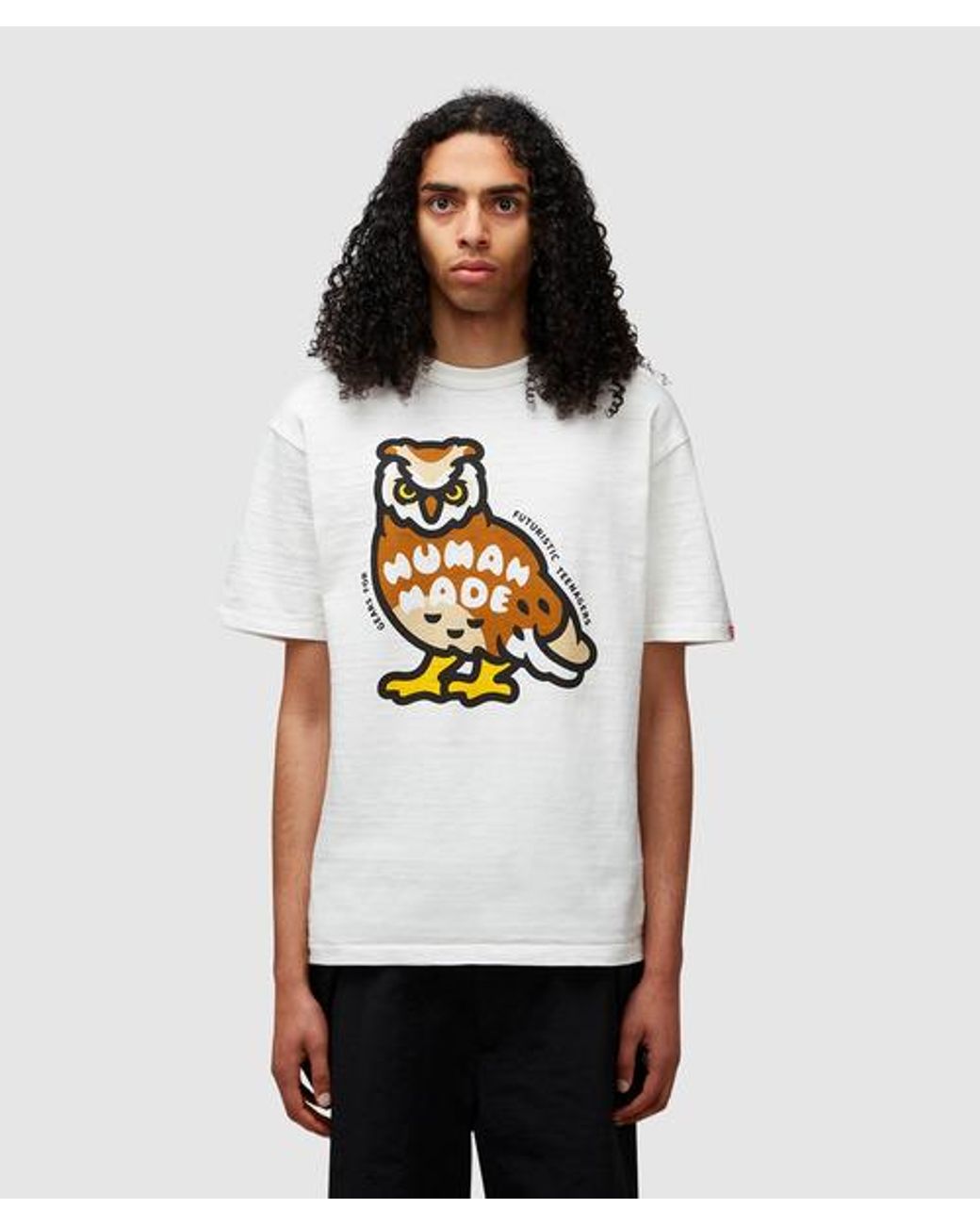 Human Made Graphic Owl T-shirt in White for Men | Lyst