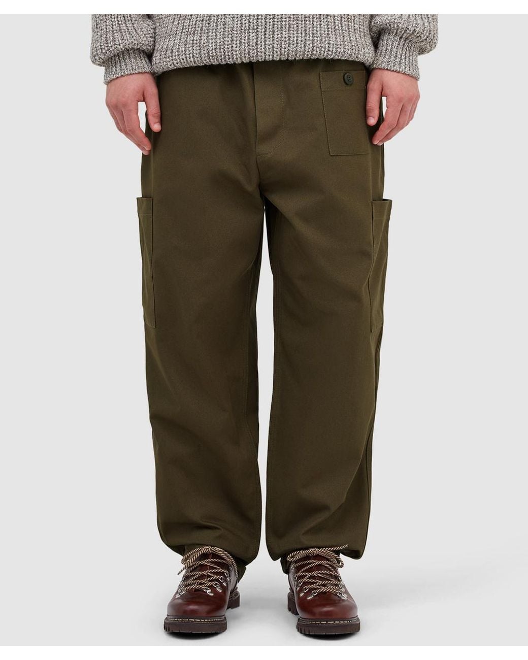 Cafe Mountain Green Rambler Cargo Pant (Moss for men