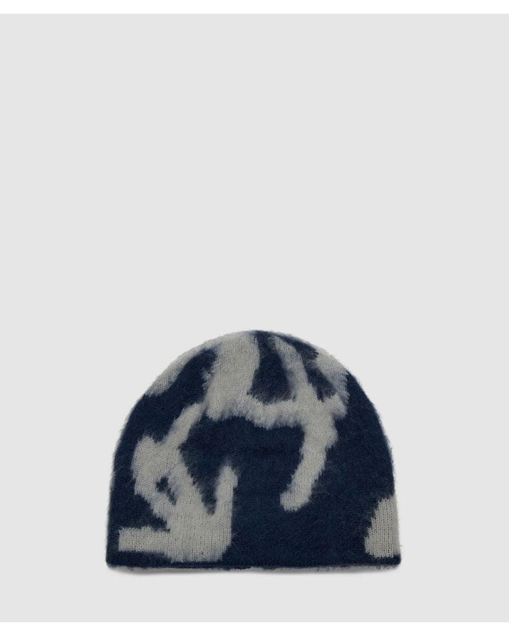 Gramicci Mohair Burly Runningman Beanie (Midnight in Blue | Lyst