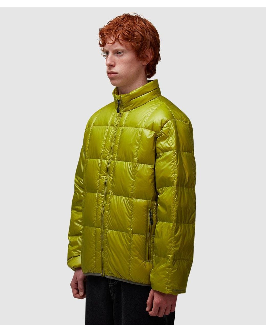 thisisneverthat Pertex Light Down Jacket in Green for Men | Lyst