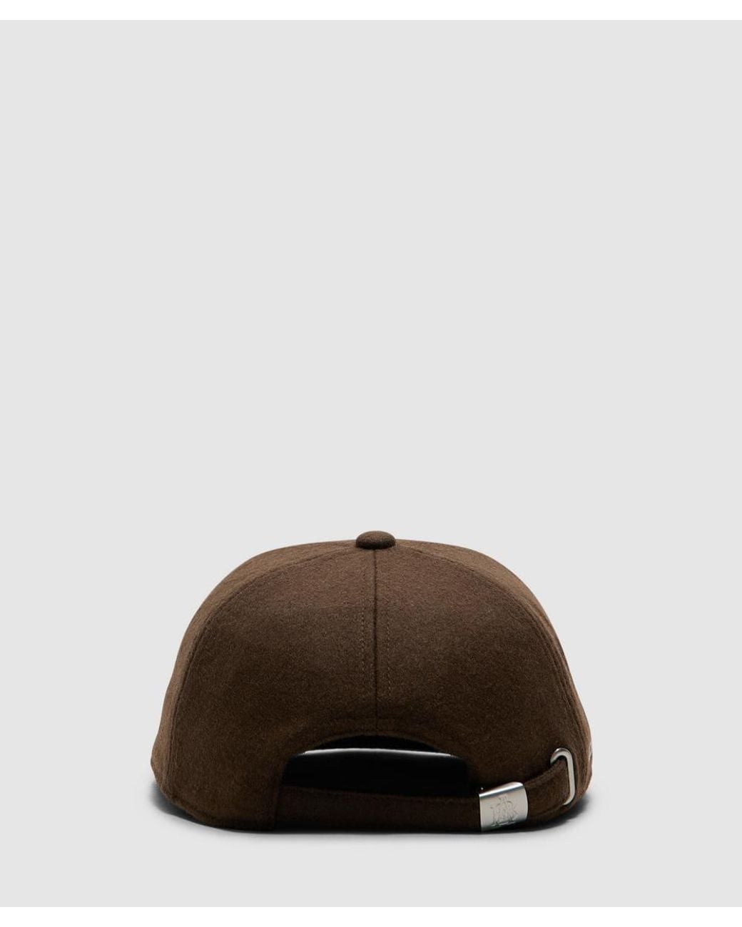 About Blank Brown Monogram Cap
