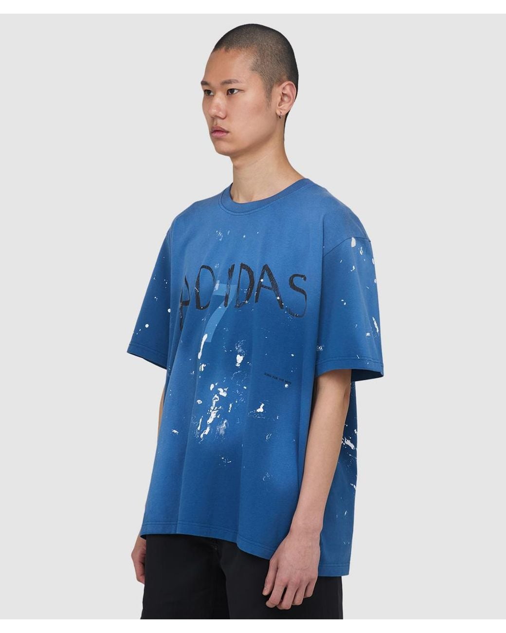 Adidas Blue X Song For The Mute Adi007 T-Shirt (Dusky Petrol for men