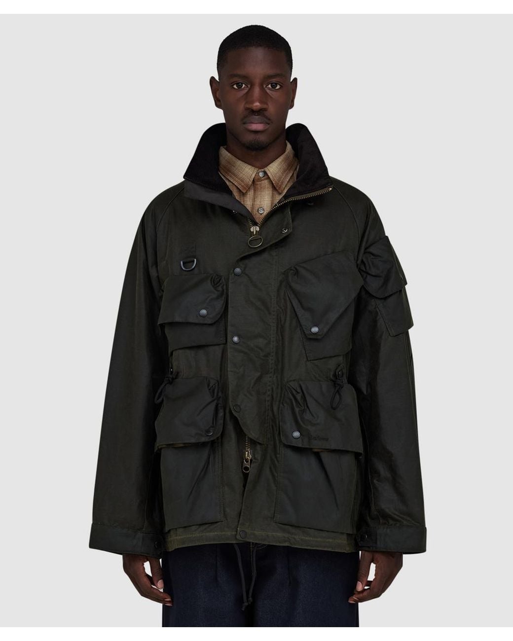 Barbour Black X Norbit Ripstop Wax Jacket (Archive for men