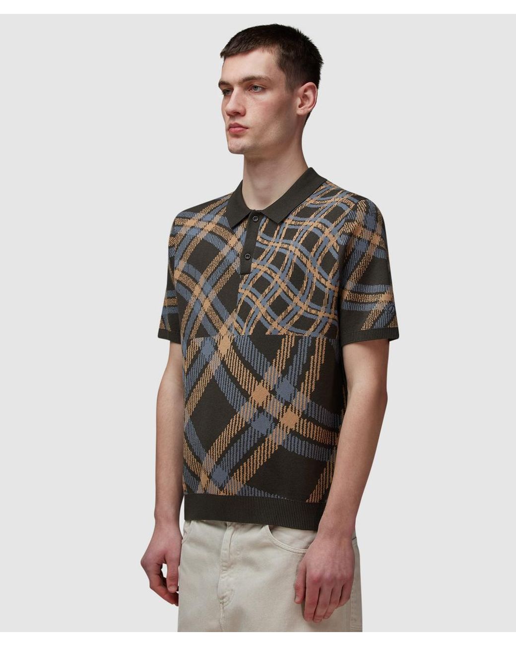 Dime Antique Polo Shirt in Brown for Men | Lyst UK