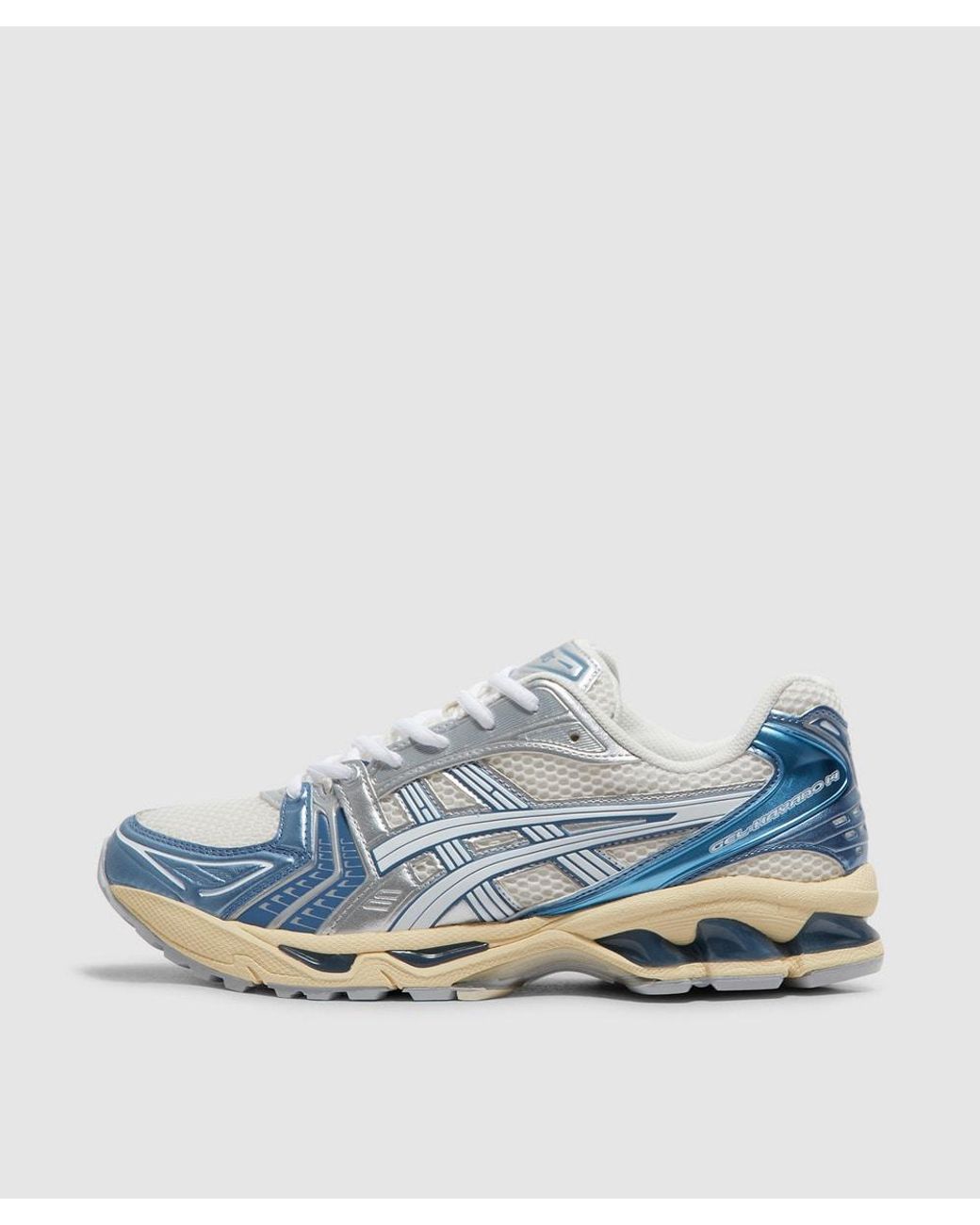 Asics Gel-Kayano 14 Sneaker (Cream/Denim in Blue | Lyst