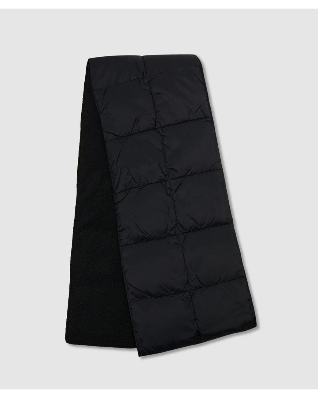 Taion Black Basic Down Scarf