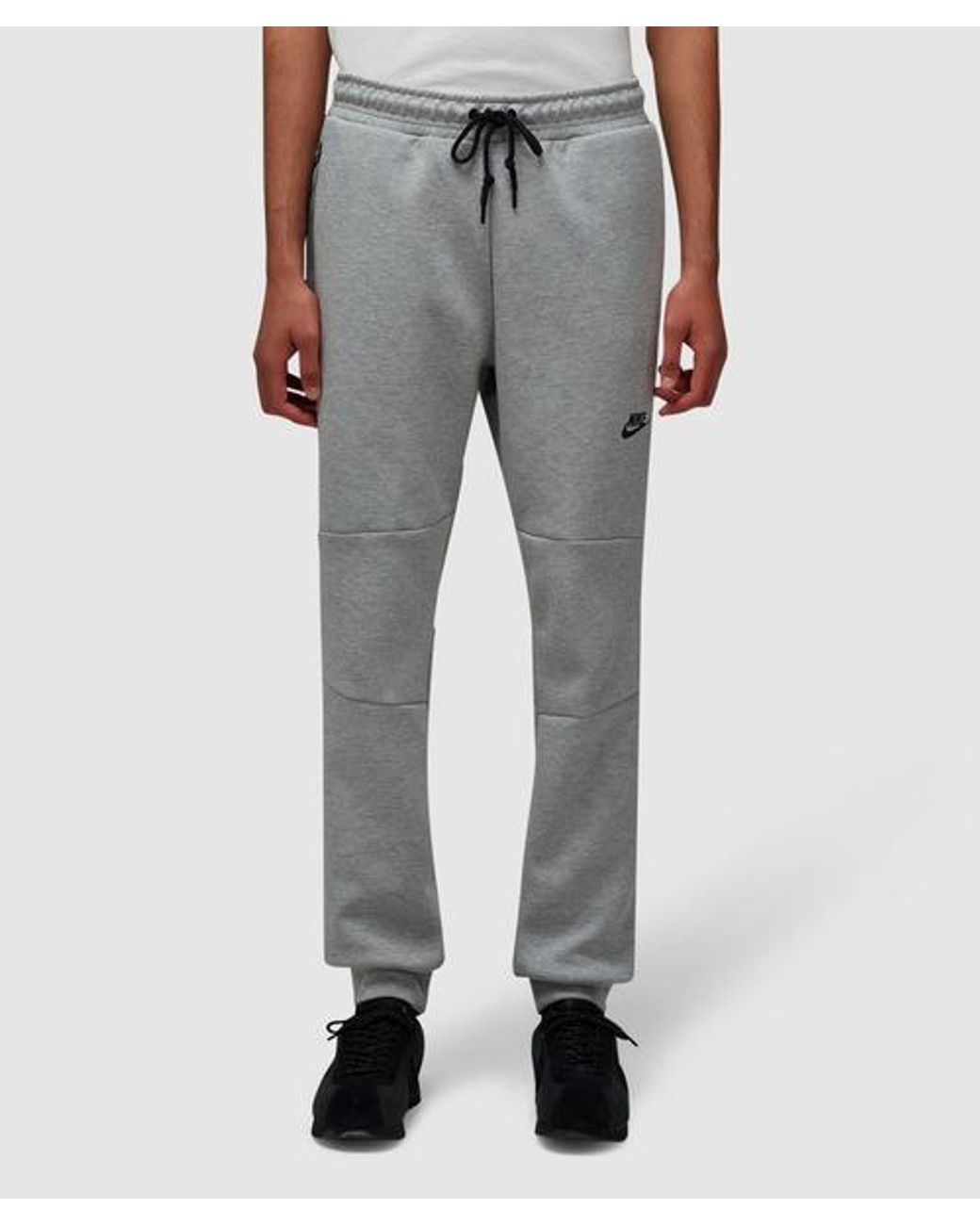 Nike Tech Fleece sweatpants in dark gray heather - gray