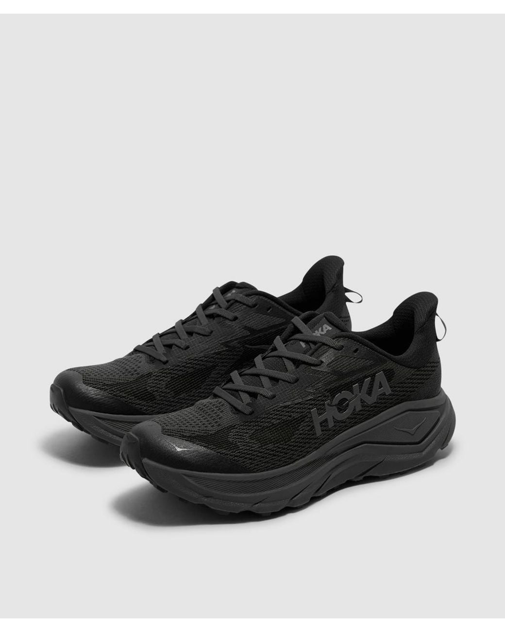 Hoka One One Black Challenger 8 Sneaker Outer Orbit for men