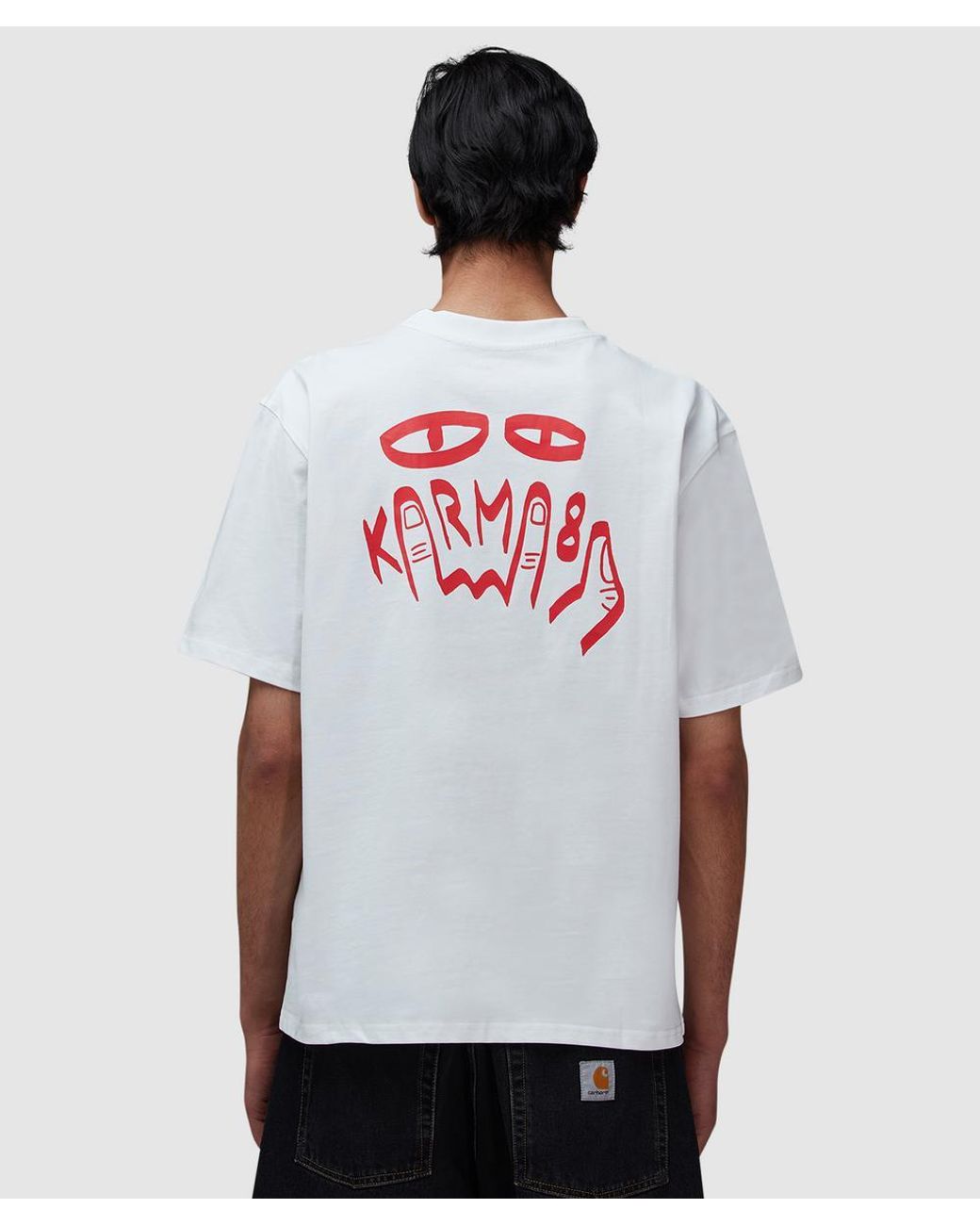 KARMA8A White The Real T-Shirt