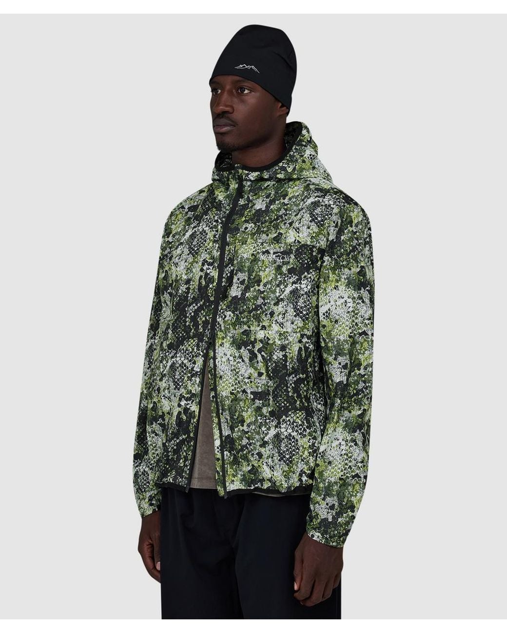 Mellow Clo Green Boulder Jacket (Serpent Camo for men