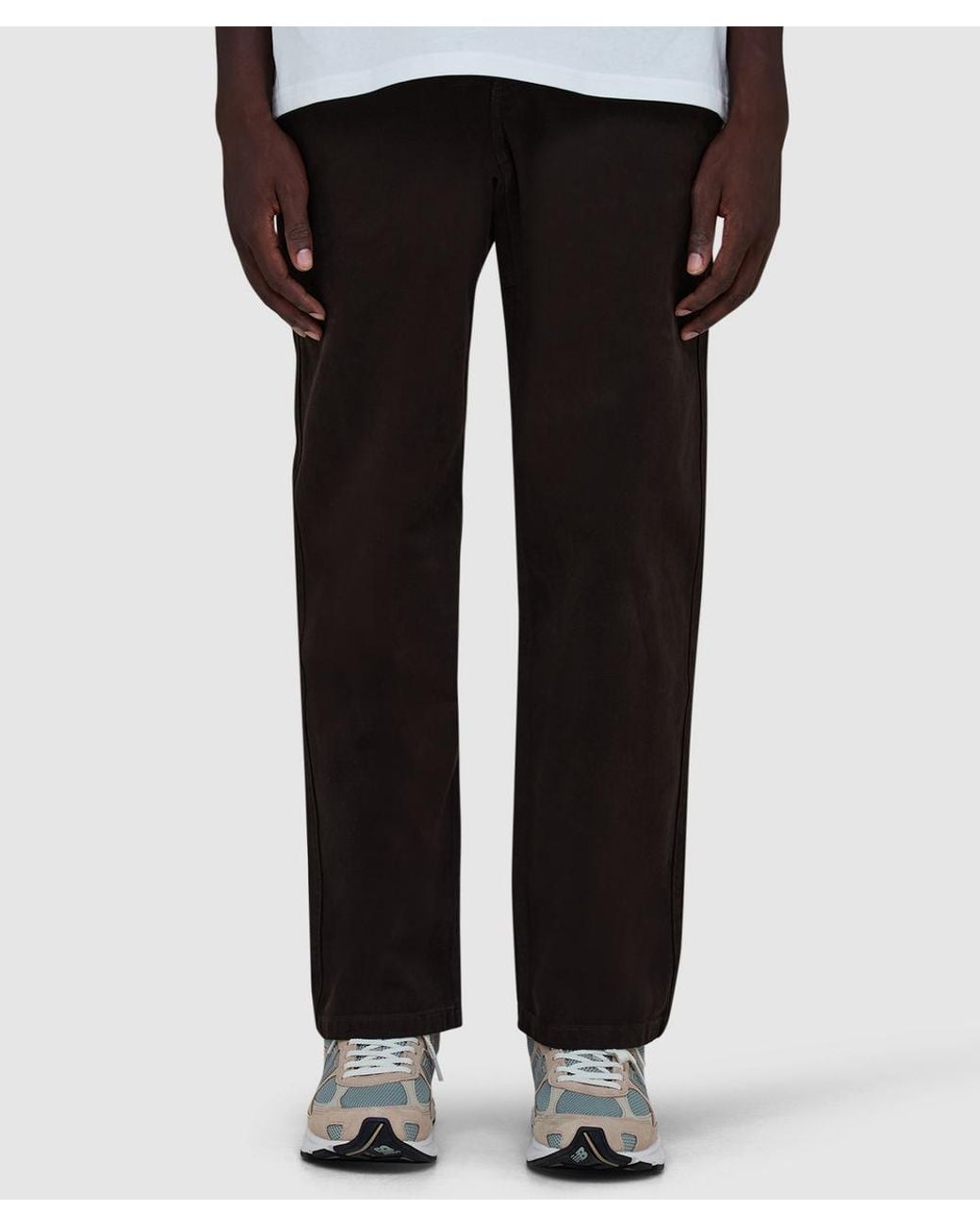 Gramicci Black Winter Twill Classic Pant for men